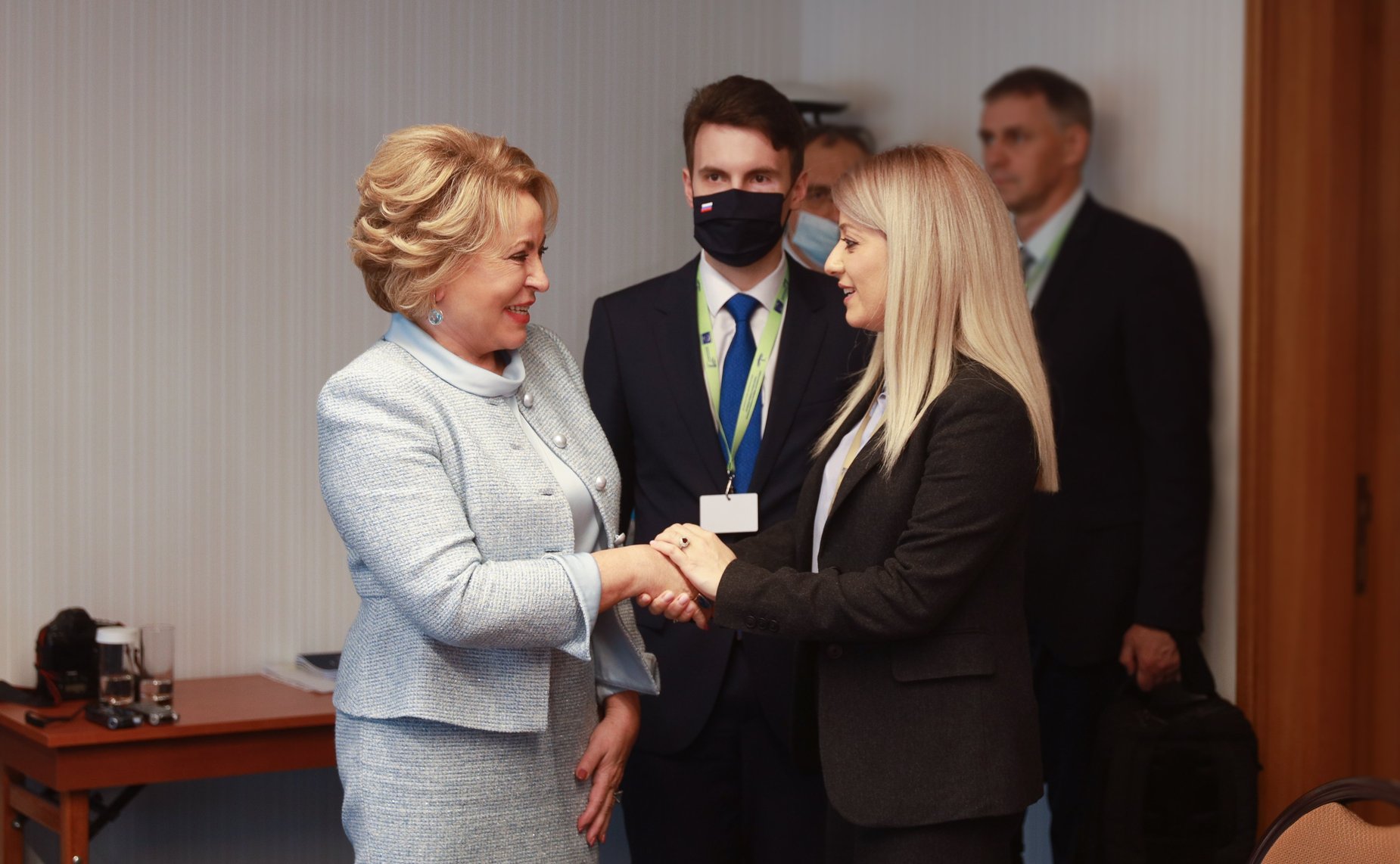 Встреча Председателя Совета Федерации Валентины Матвиенко и Председателя Парламента Республики Кипр Анниты Димитриу