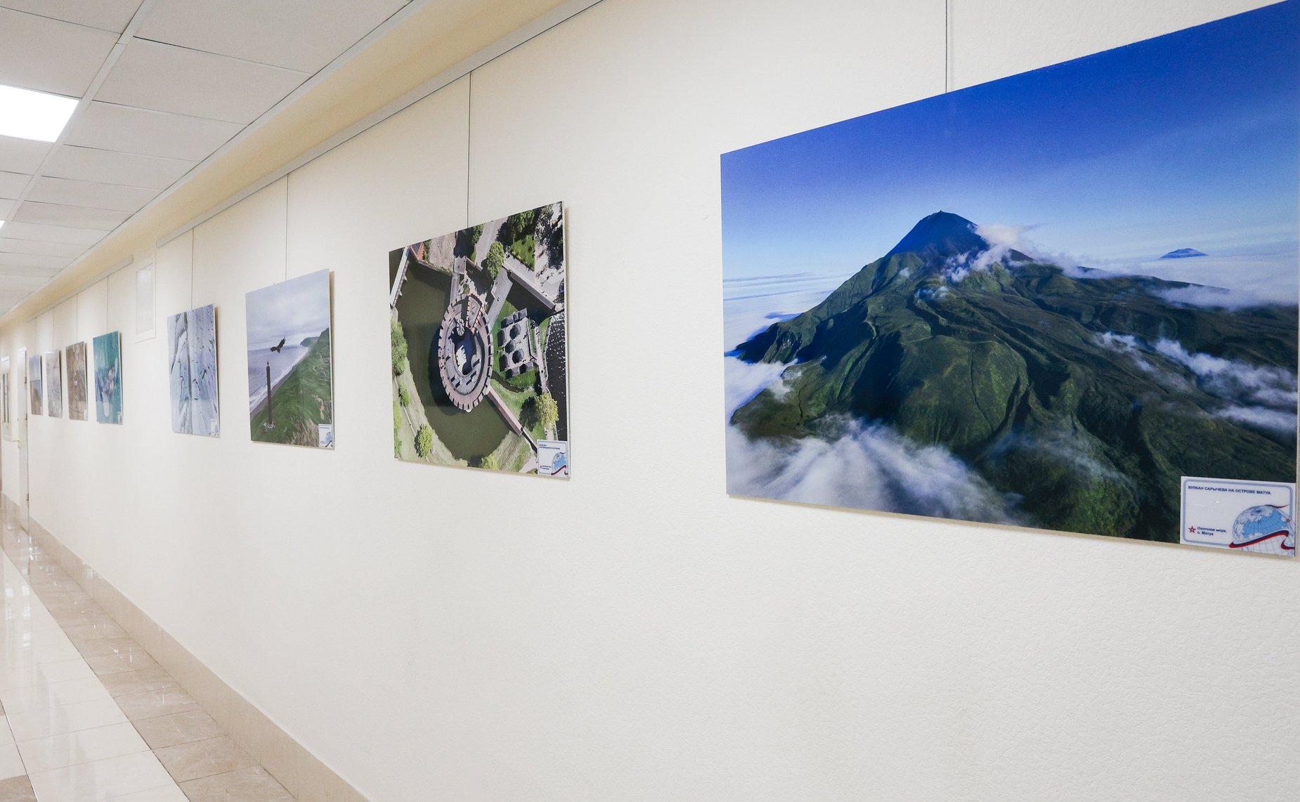 Открытие в Совете Федерации фотовыставки «Люди моря» и «Голоса погибших кораблей»