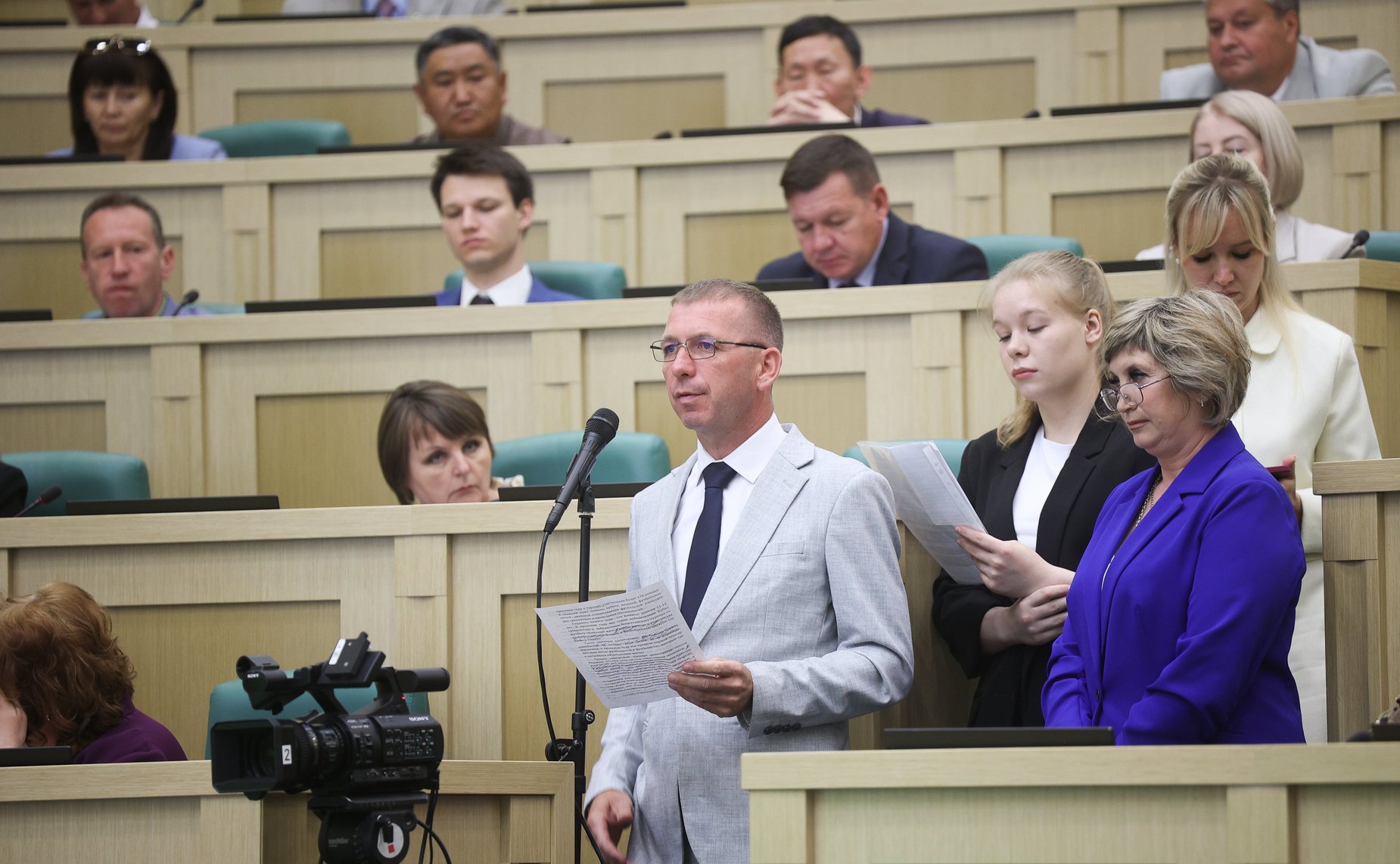 Пленарное заседание Второго Форума тружеников села