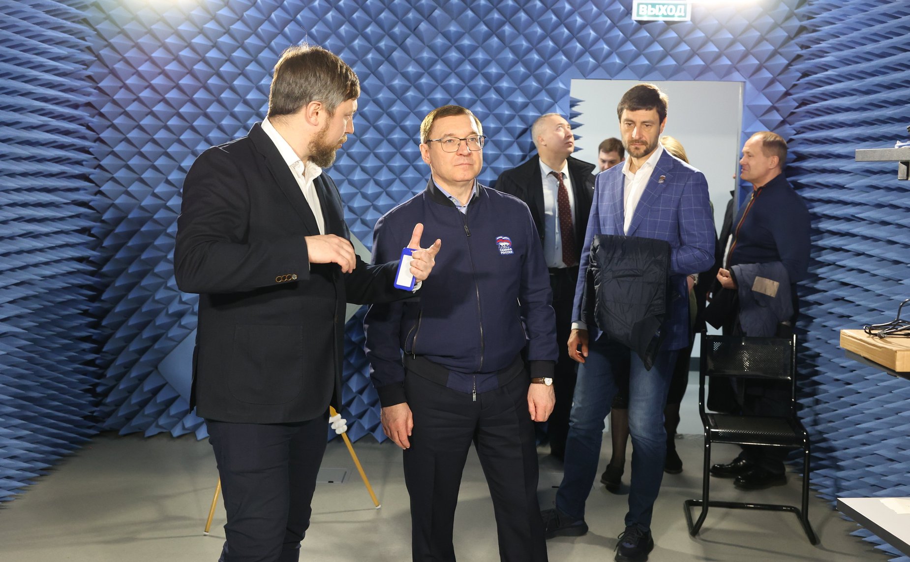 Первый заместитель Председателя Совета Федерации Владимир Якушев осмотрел Особую экономическую зону (ОЭЗ) «Томск»