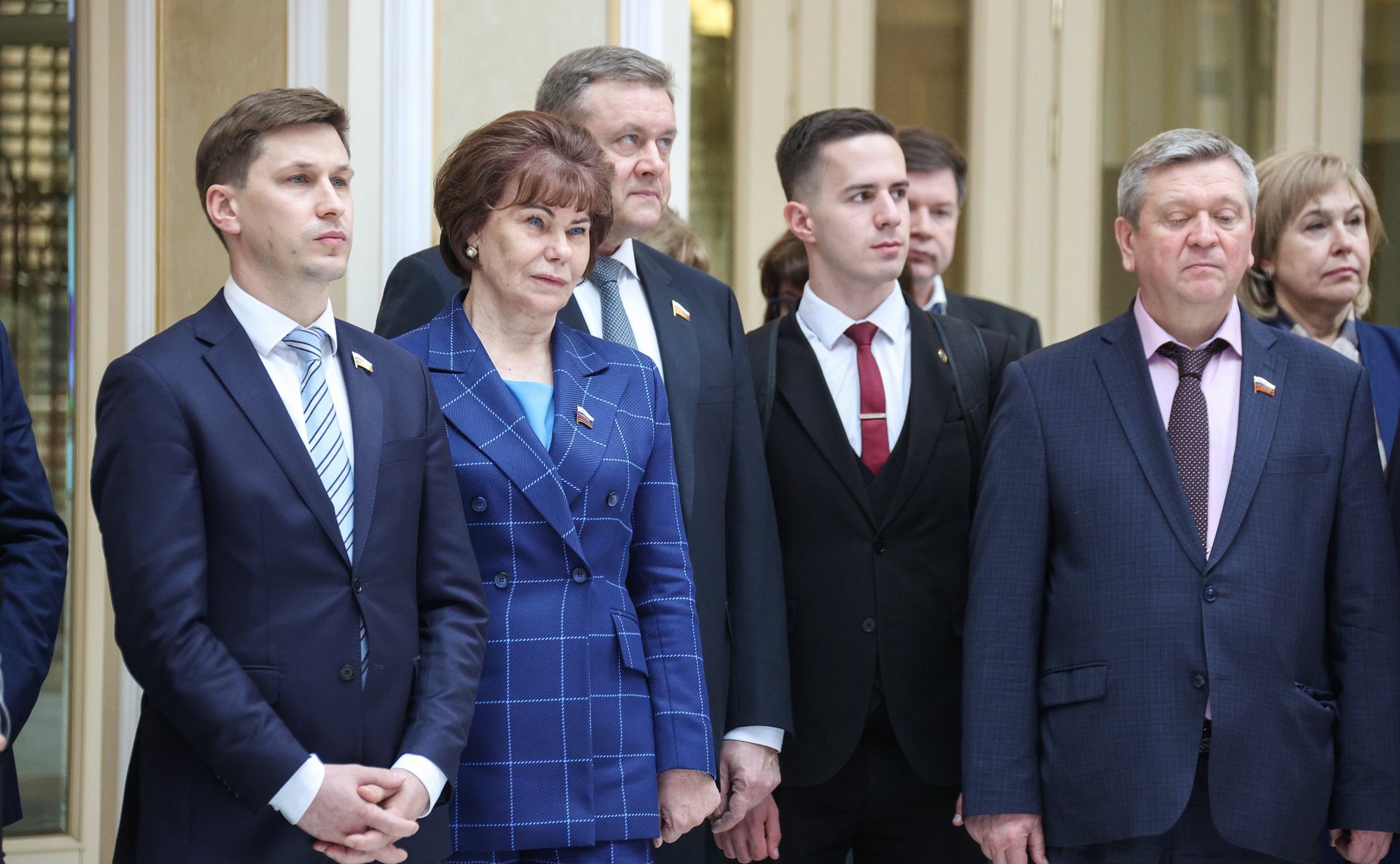 Открытие в Совете Федерации выставки «Российские Студенческие Отряды: главное трудовое движение страны», посвященной 65-летию движения