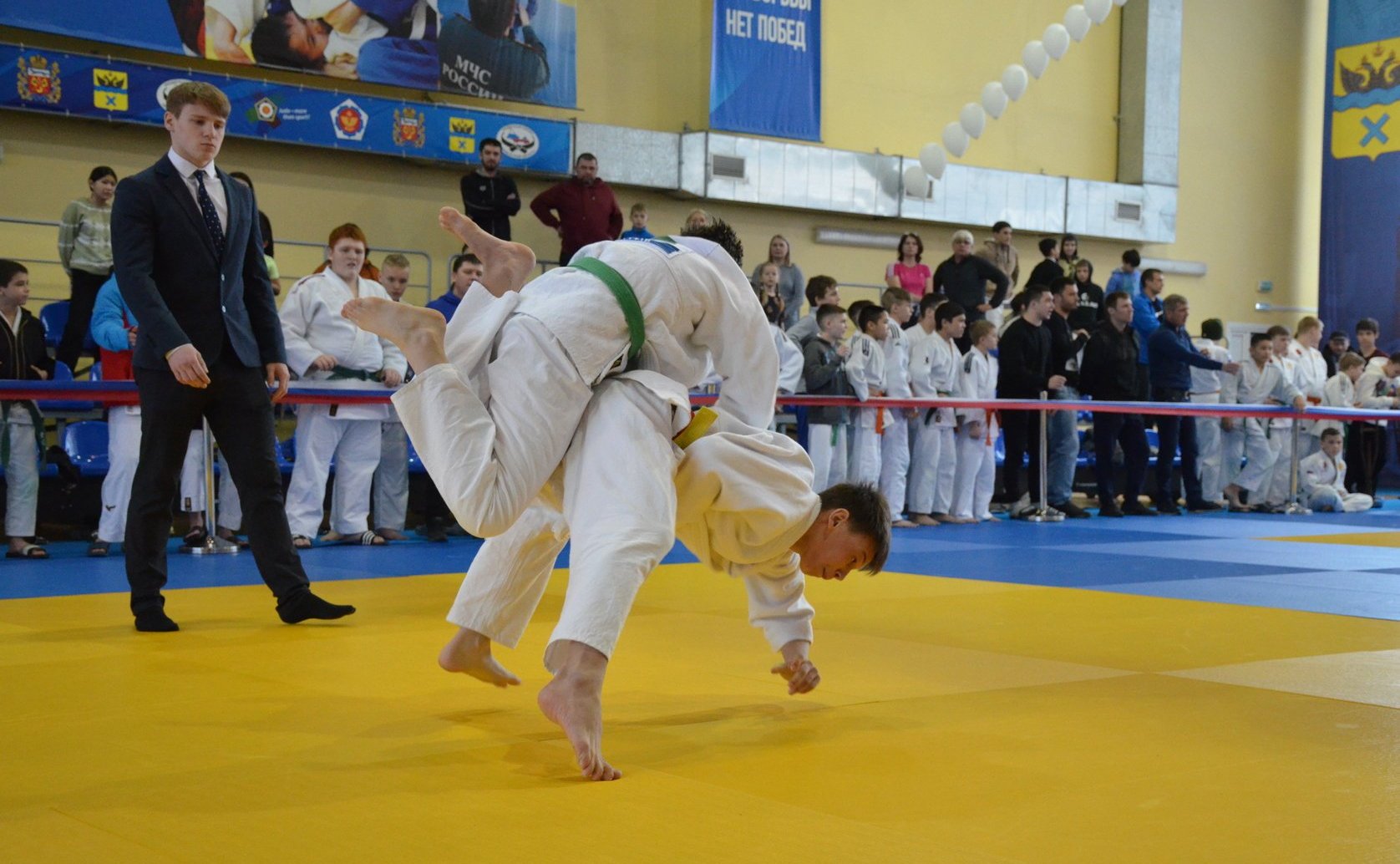 Андрей Шевченко в ходе работы в регионе посетил десятый открытый городской командный турнир, приуроченный к 10-летию Центра дзюдо Оренбурга
