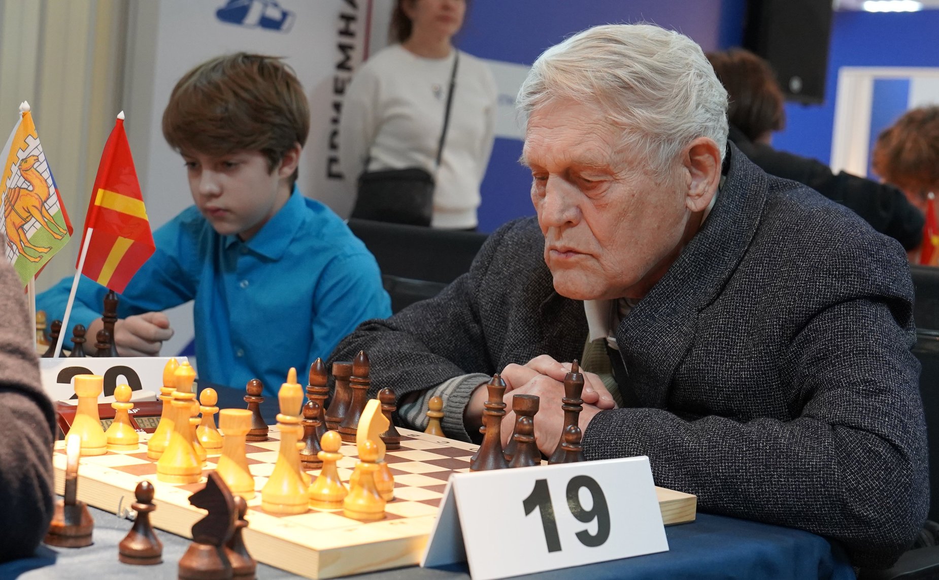 Олег Цепкин открыл шахматный турнир Единства в Челябинской области