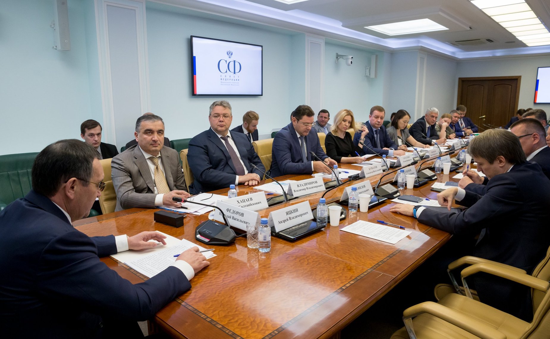 Заседание рабочей группы по взаимодействию с федеральными органами исполнительной власти и органами государственной власти Ставропольского края
