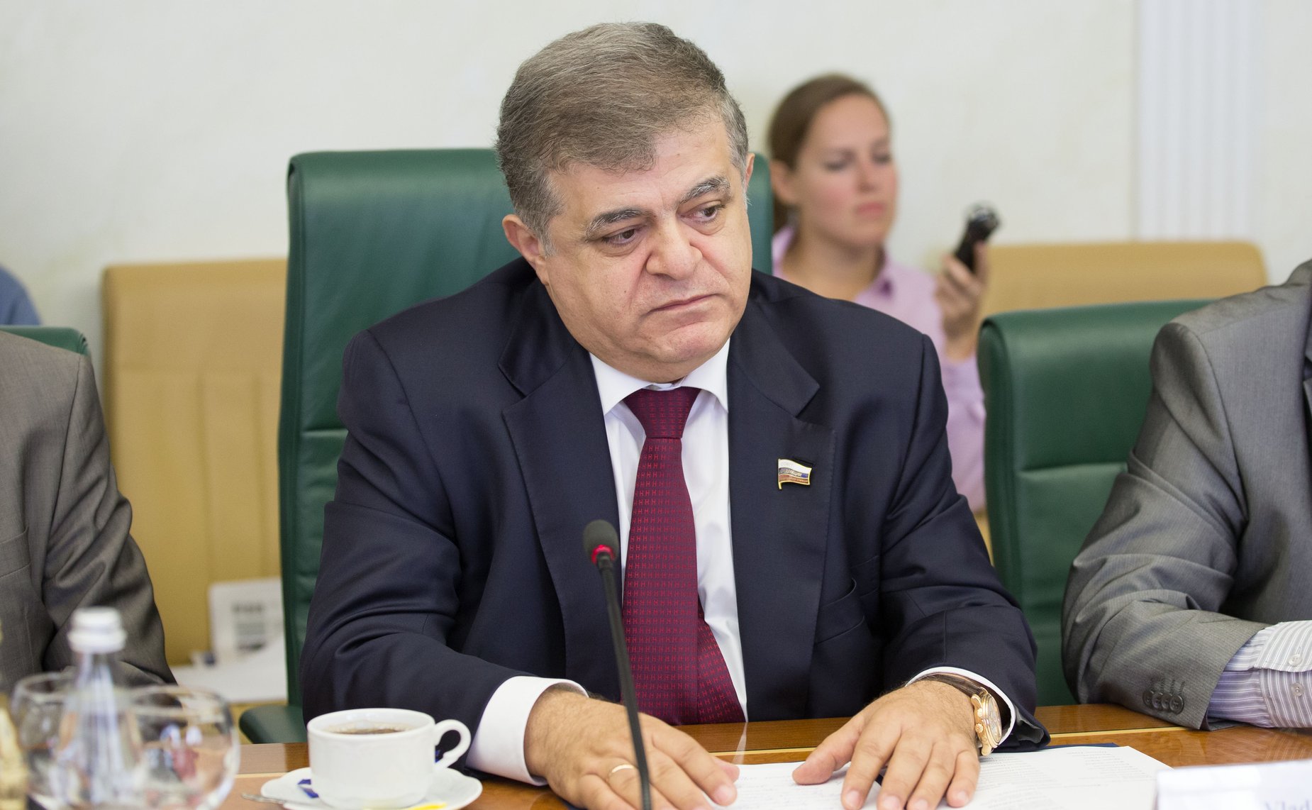 Владимир Джабаров провел встречу с депутатом Национального собрания Французской республики