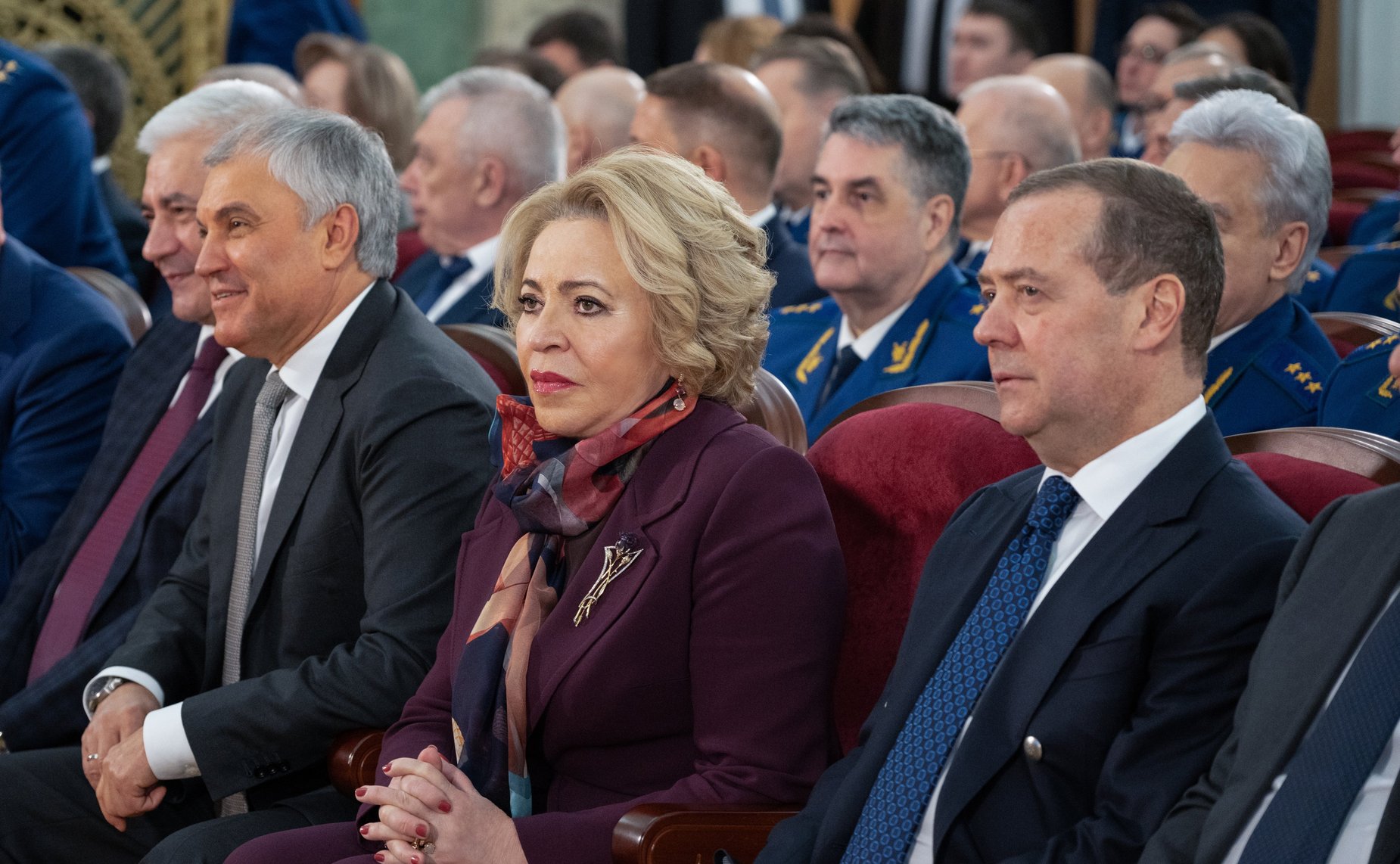 Валентина Матвиенко приняла участие в расширенном заседании коллегии Генеральной прокуратуры Российской Федерации