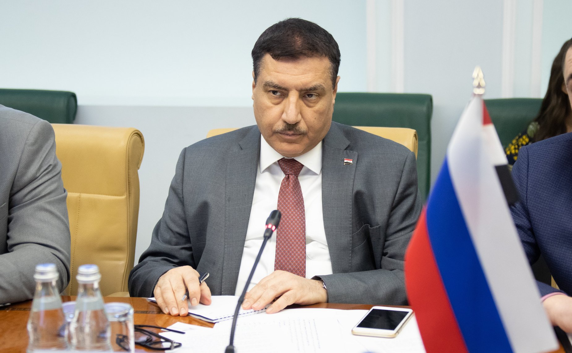 Встреча Юрия Федорова с Чрезвычайным и Полномочным Послом Республики Ирак в РФ Абдулрахманом Хамидом Мохаммедом Аль-Хуссайни