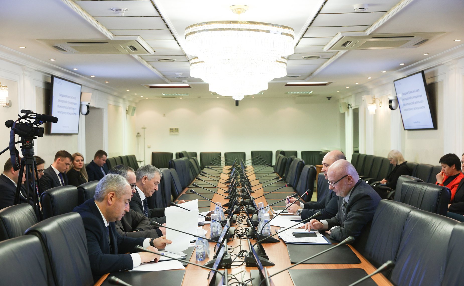 Заседание Комиссии Совета законодателей по координации законотворческой деятельности и мониторингу законодательства