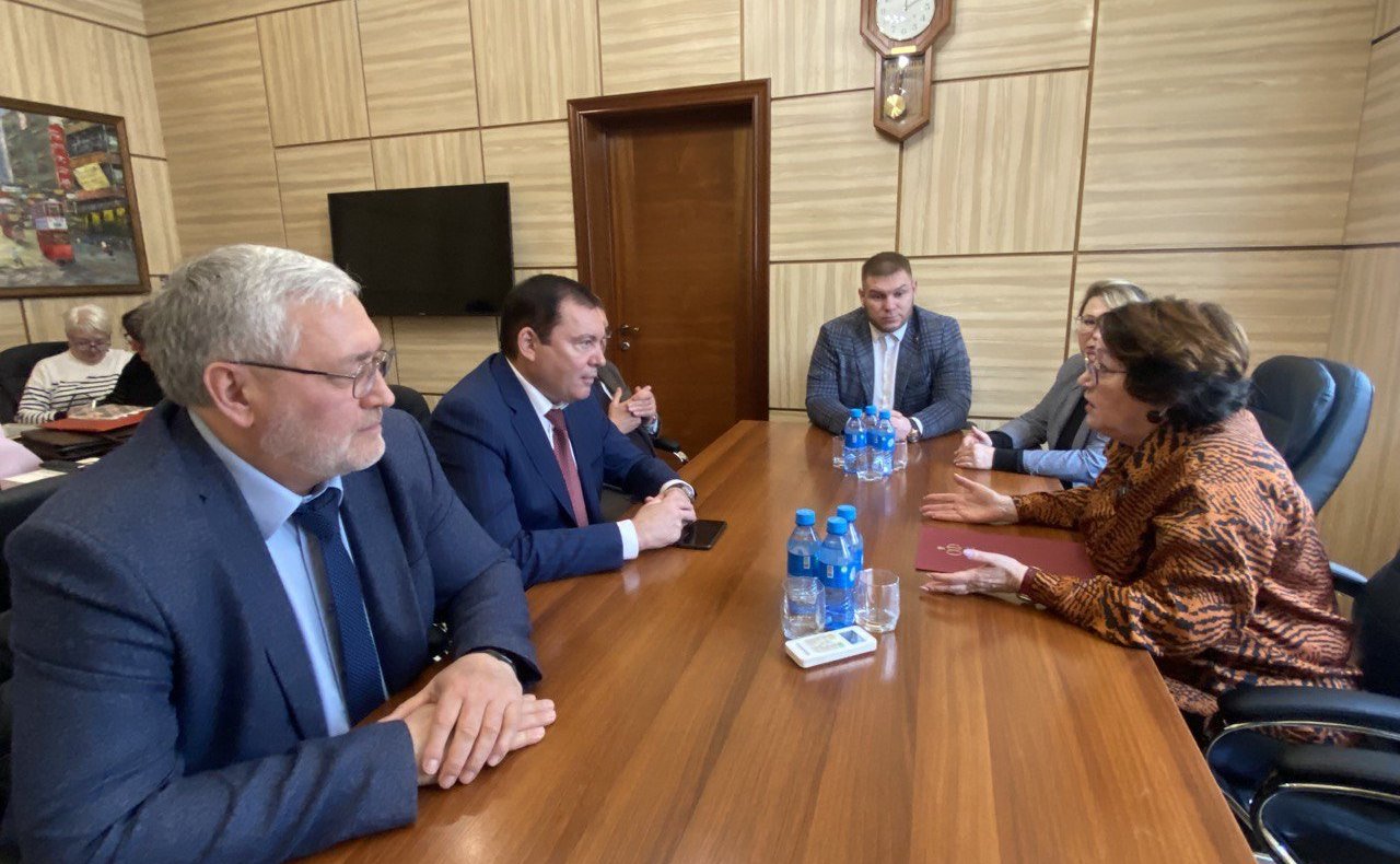 Людмила Талабаева в рамках рабочей поездки провела встречу с руководителями Союза «Торгово-промышленная палата Приморского края» и Приморского краевого отделения Общероссийской общественной организации малого и среднего предпринимательства «ОПОРА РОССИИ»