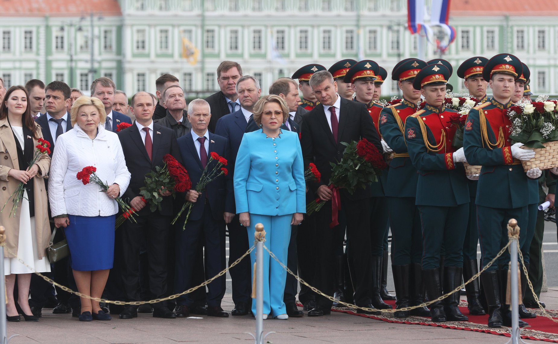 Валентина Матвиенко приняла участие в торжественных мероприятиях в честь 320-летия Санкт-Петербурга