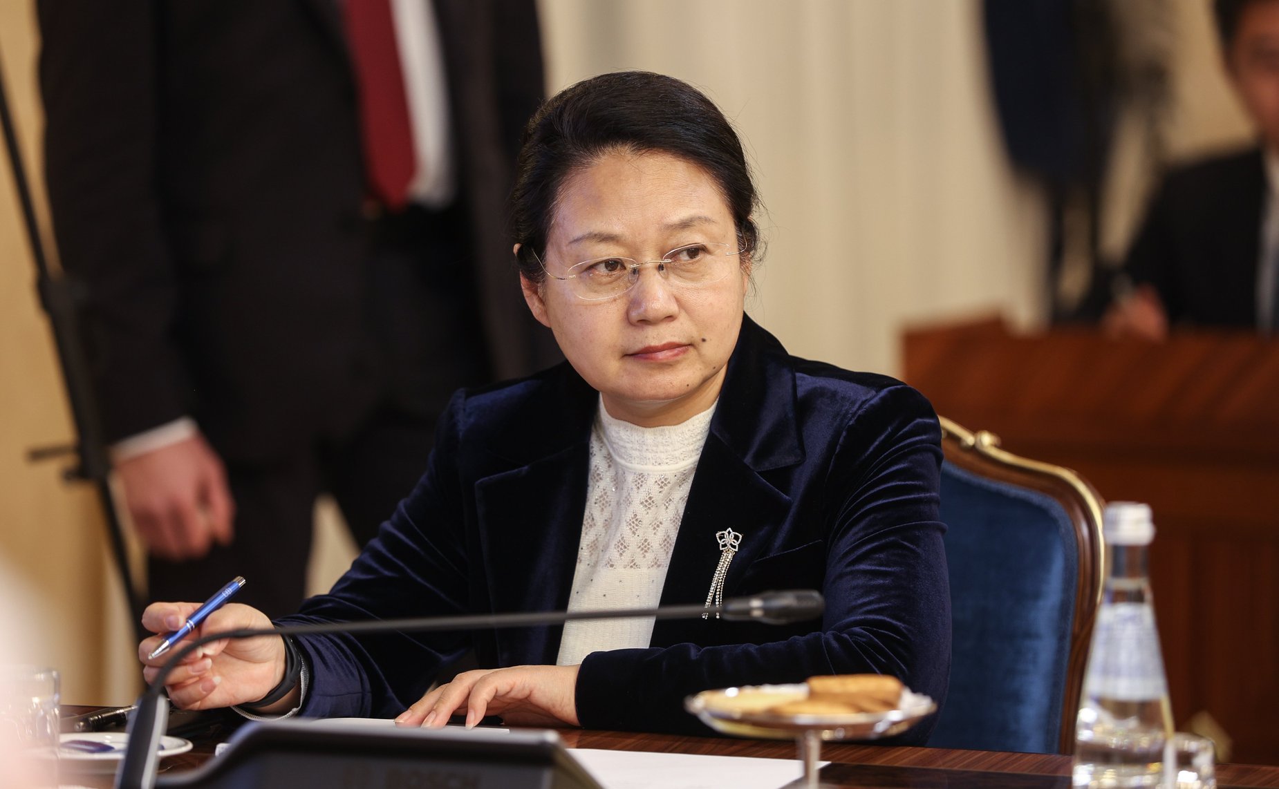 Валентина Матвиенко провела встречу с секретарем Комитета Коммунистической партии Китая провинции Ляонин, председателем Постоянного комитета Собрания народных представителей провинции Ляонин Хао Пэном