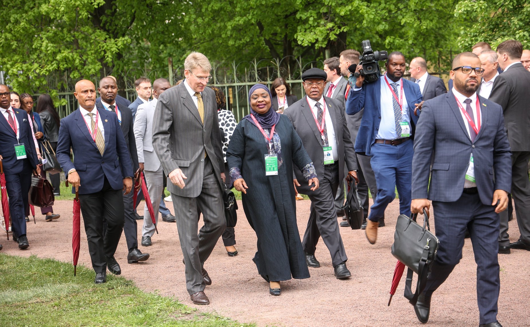 Церемония высадки деревьев в рамках проведения международной эколого-патриотической акции «Сад памяти», приуроченной к году Защитника Отечества