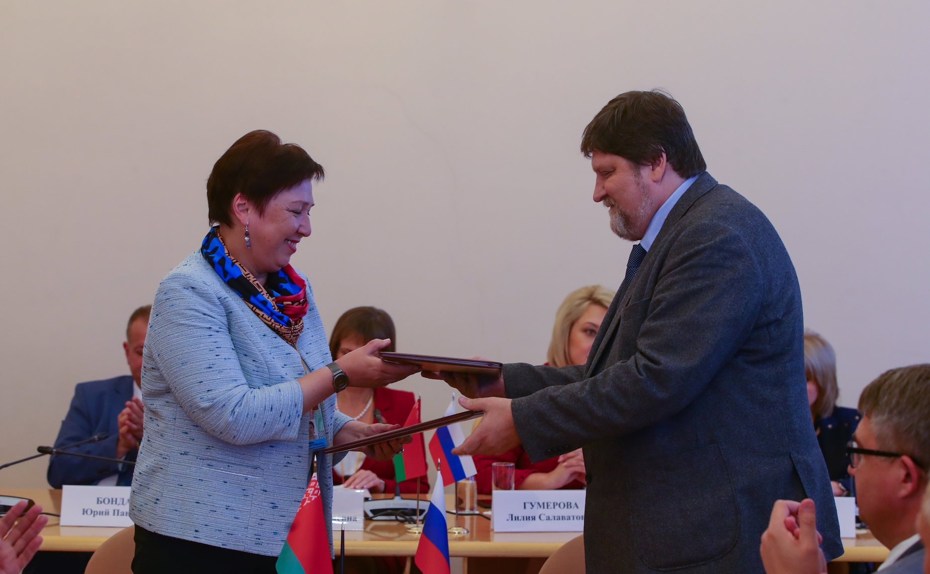 Заседание Секции 3. «Культурно-гуманитарные проекты как связующее звено духовной жизни народов России и Беларуси»