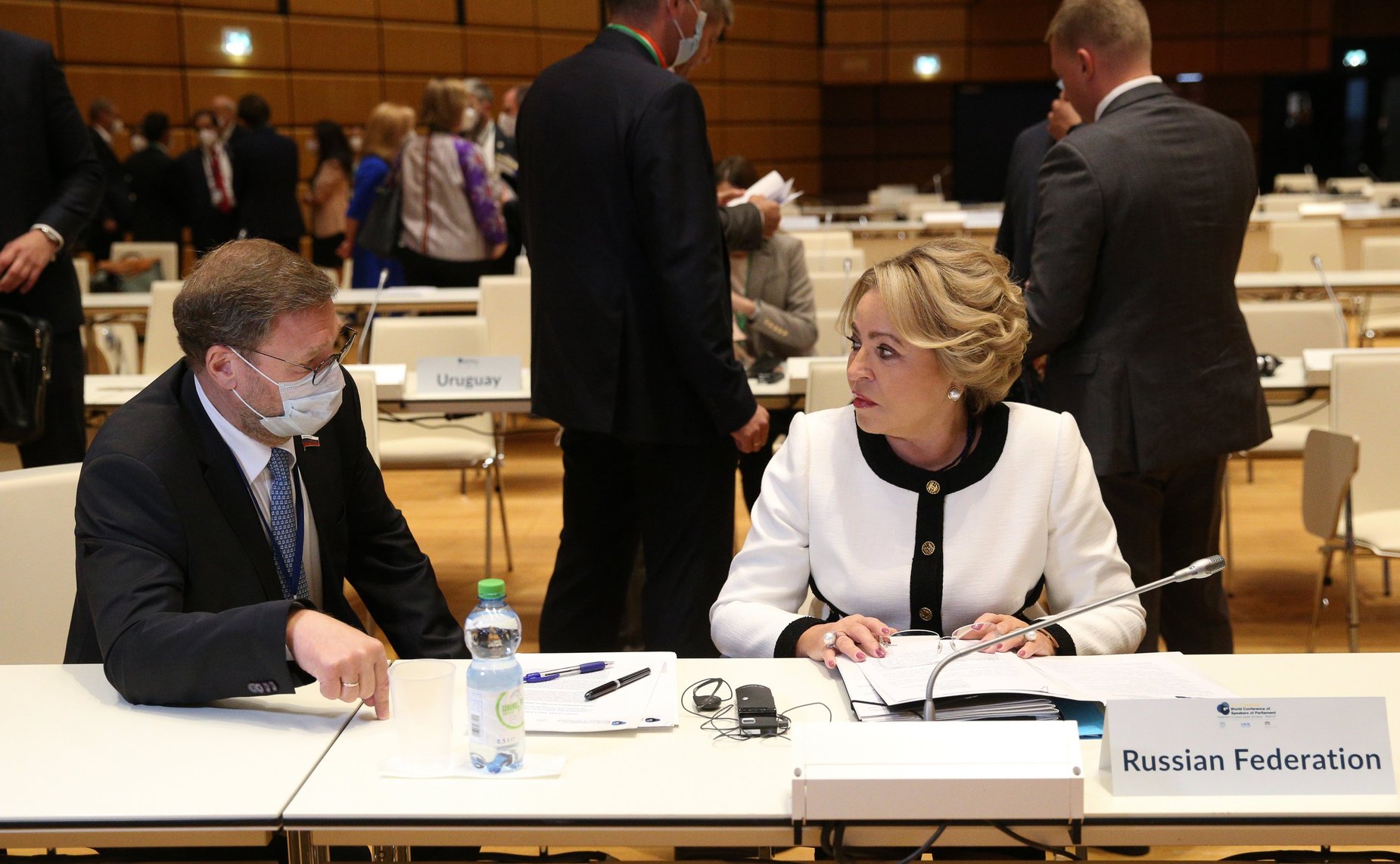 Валентина Матвиенко и Константин Косачев