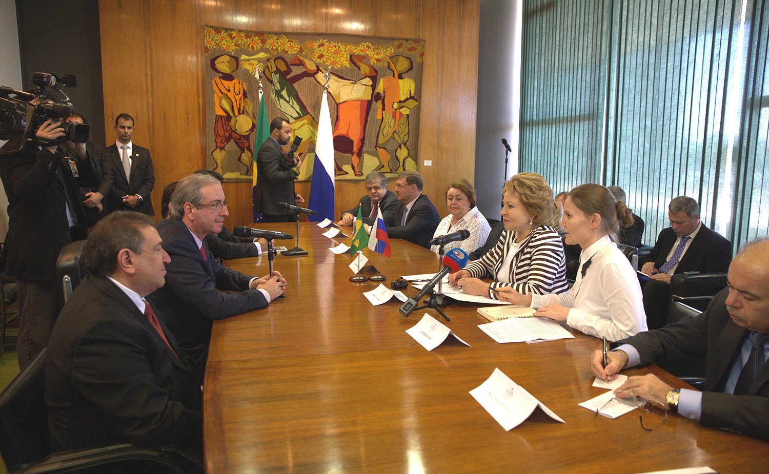 В. Матвиенко в Бразилии