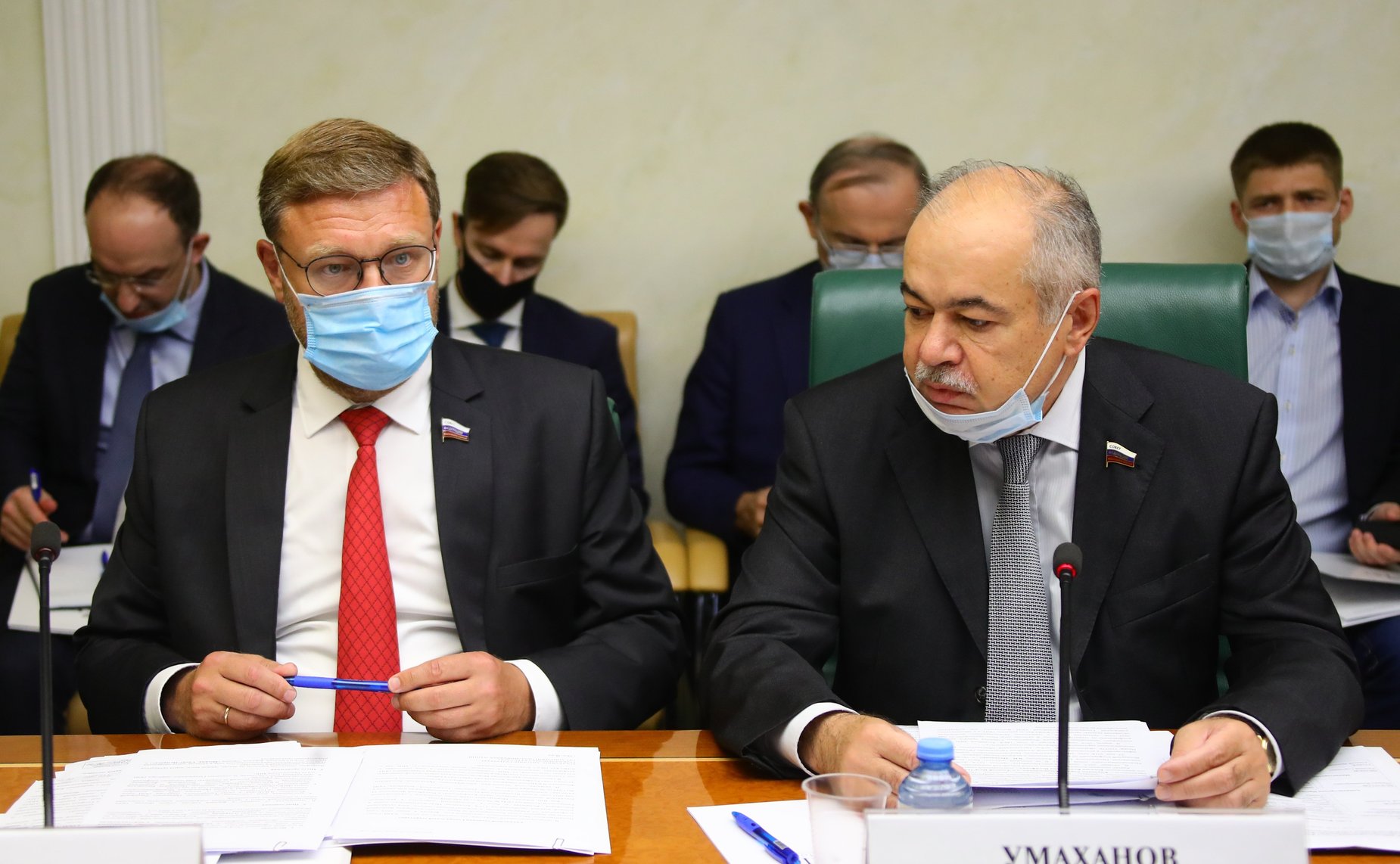 Константин Косачев и Ильяс Умаханов