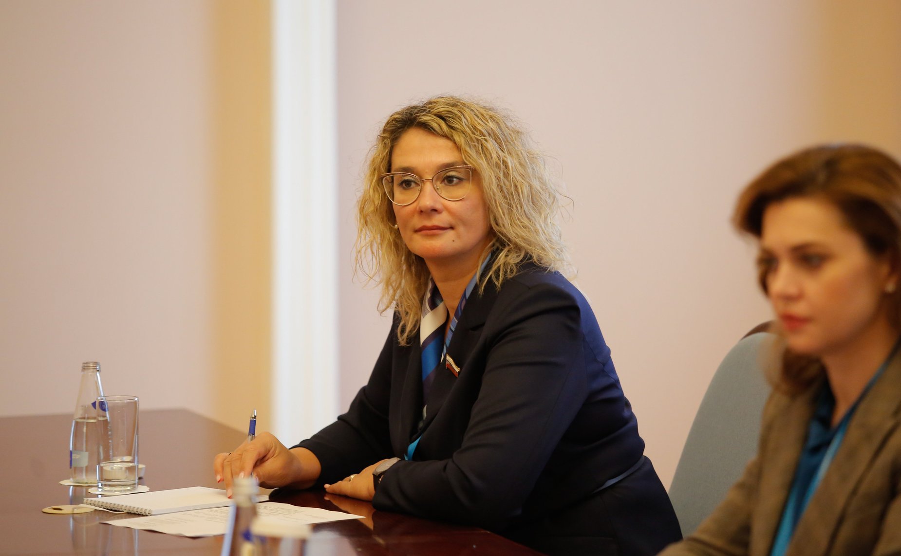 Встреча председателя Комитета СФ по науке, образованию и культуре Лилии Гумеровой с председателем Комитета по делам семьи и женщин Собрания Исламского Совета Исламской Республики Иран Фатимой Гасемпур