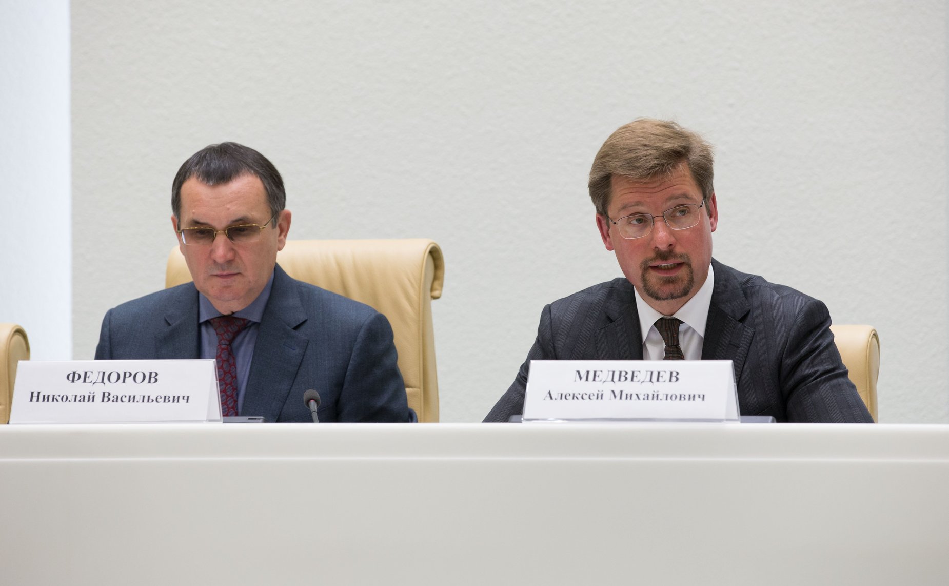 Николай Федоров и Алексей Медведев