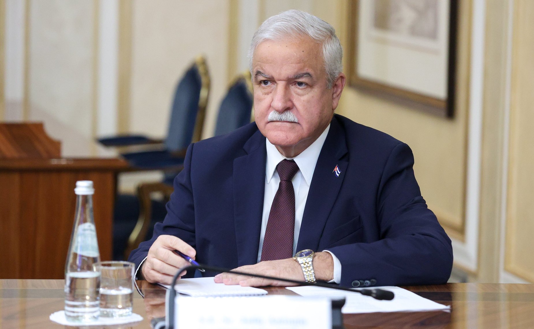 Встреча Председателя Совета Федерации Валентины Матвиенко с Председателем Национальной ассамблеи народной власти и Государственного Совета Республики Куба Эстебаном Ласо Эрнандесом