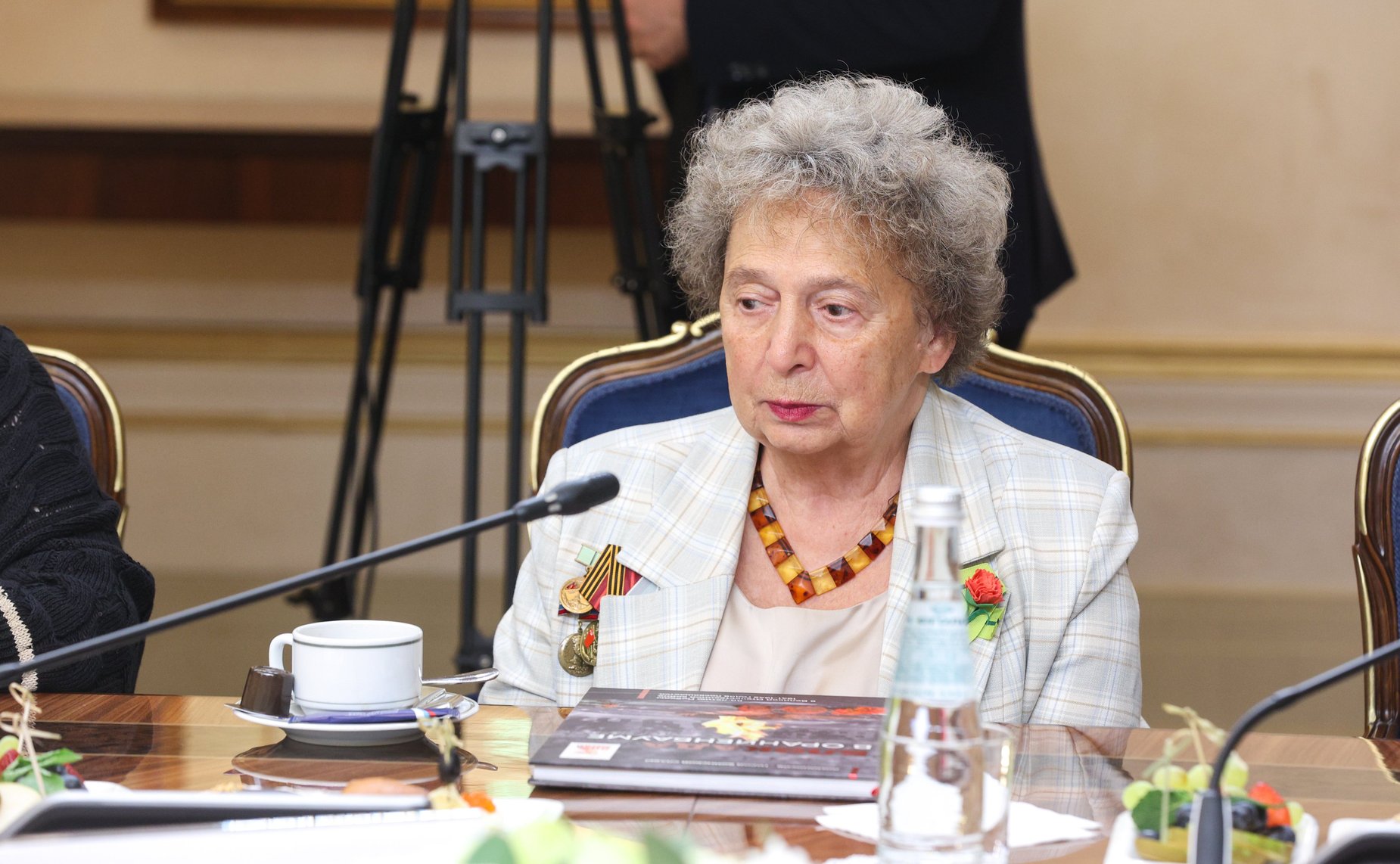 Встреча Председателя Совета Федерации Валентины Матвиенко с делегацией общества «Жители блокадного Ленинграда» Санкт-Петербурга