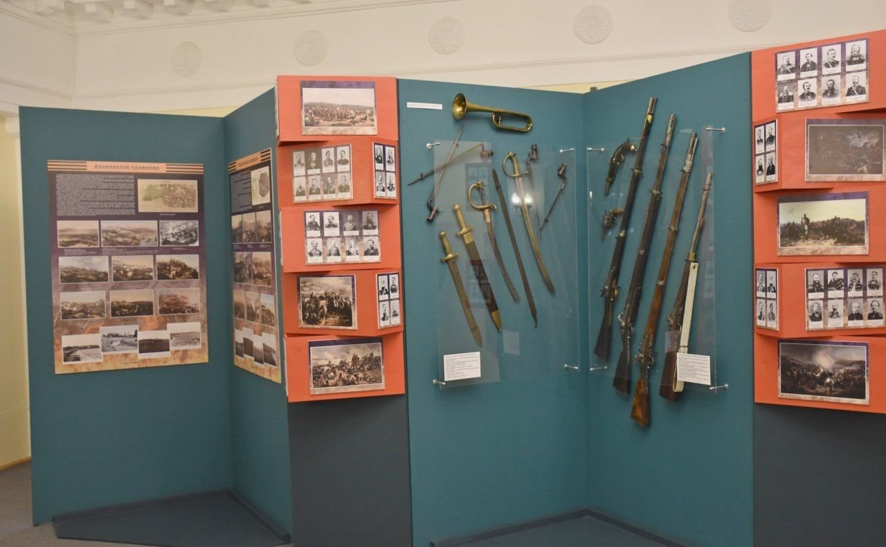 Екатерина Алтабаева приняла участие в торжественном открытии выставки «Поля сражений Крымской войны»