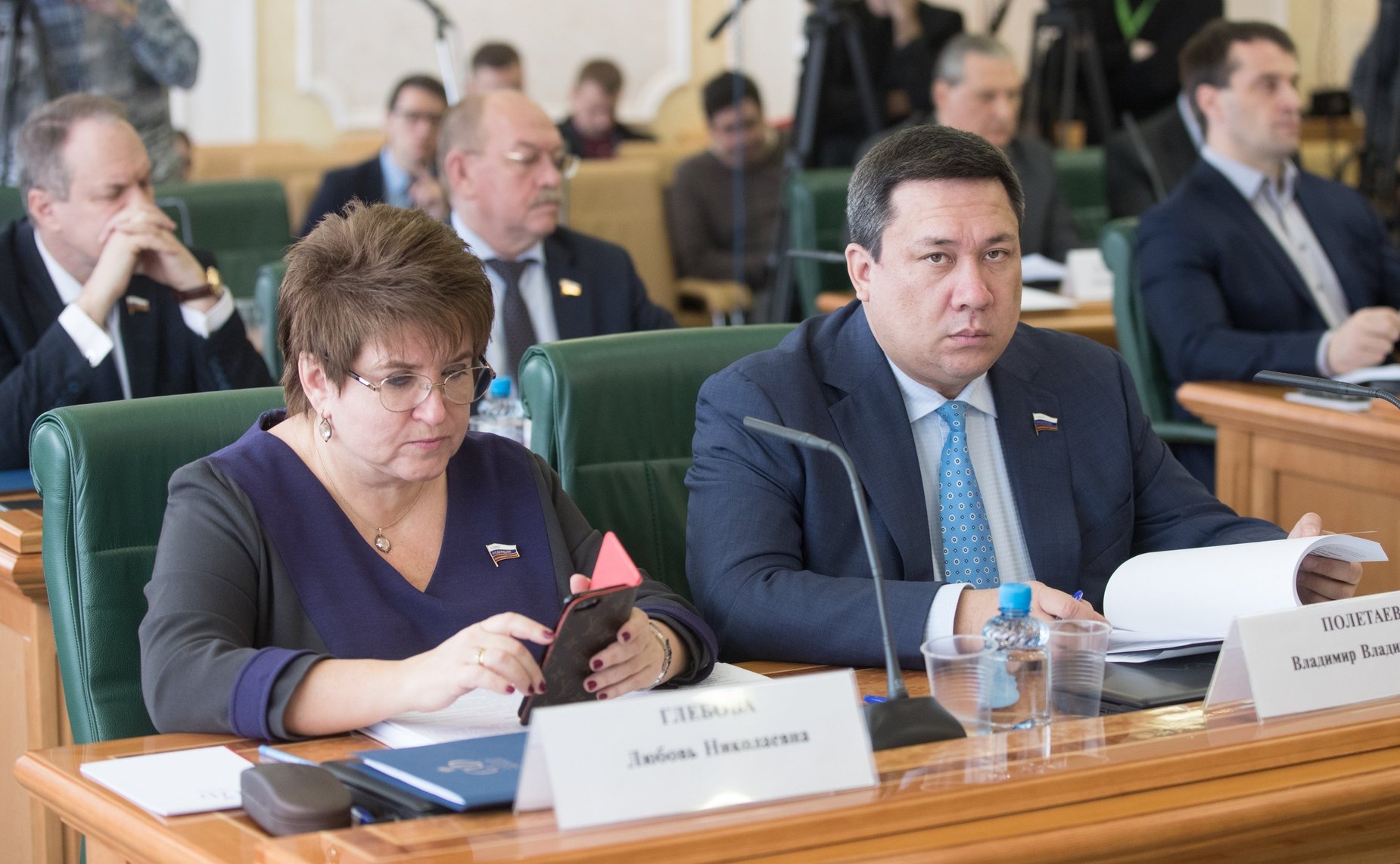 Л. Глебова и В. Полетаев