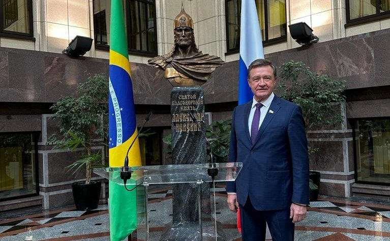 Сергей Рябухин принял участие в открытии выставки, посвящённой 195-летию установления дипломатических отношений между Россией и Бразилией
