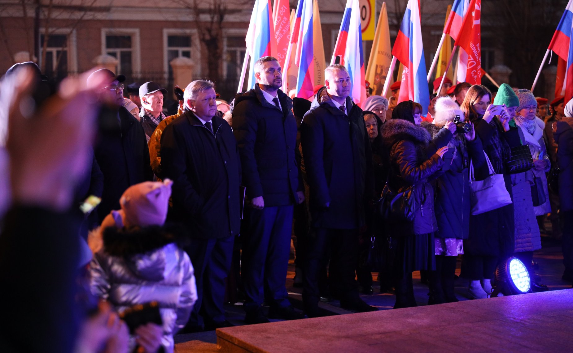 Баир Жамсуев и Сергей Михайлов приняли участие в торжественном открытии стелы «Чита – город трудовой доблести»