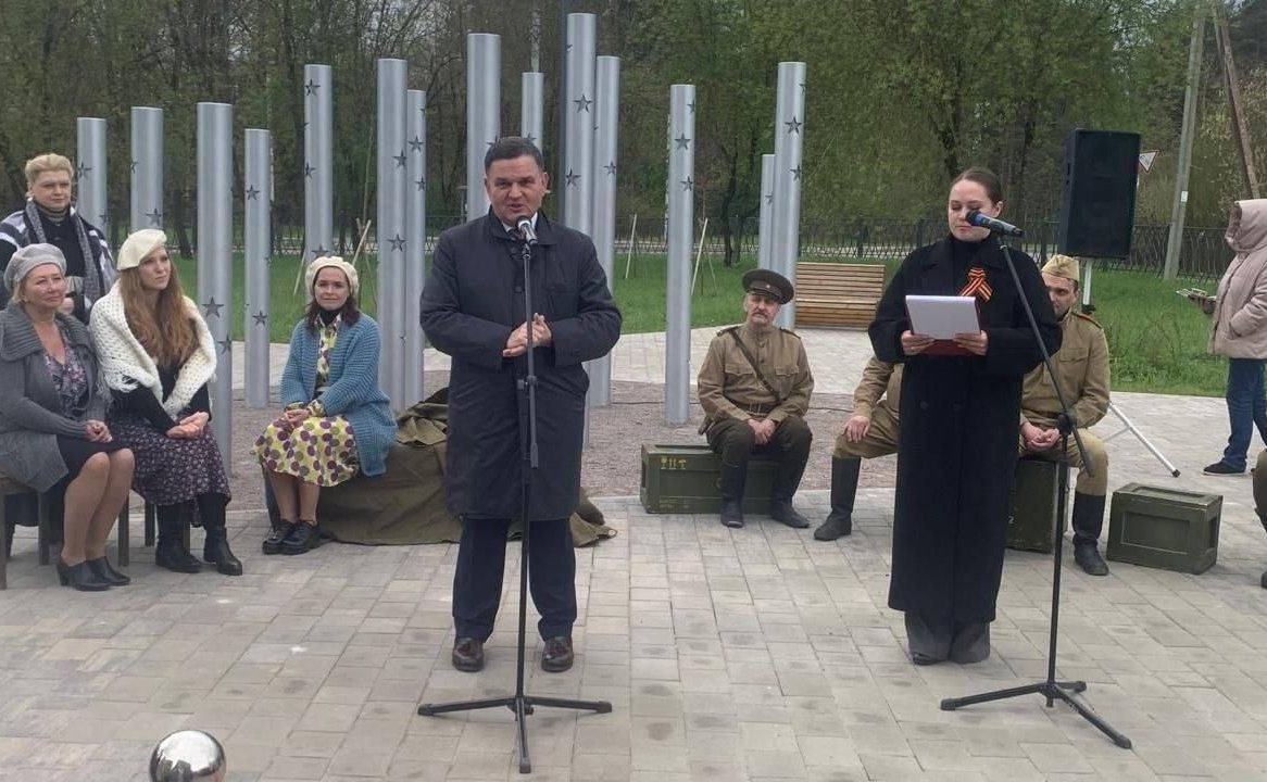 Сергей Перминов в Гатчинском муниципальном округе посетил памятные мероприятия, приуроченные к предстоящему 9 мая 80-летнему юбилею Великой Победы