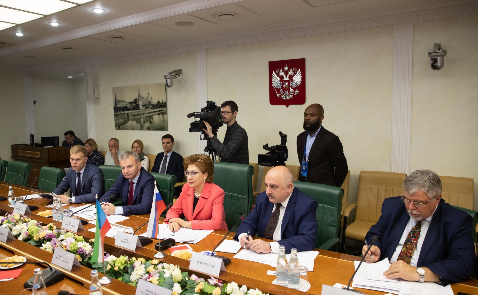 Встреча с Председателем Сената Экваториальной Гвинеи