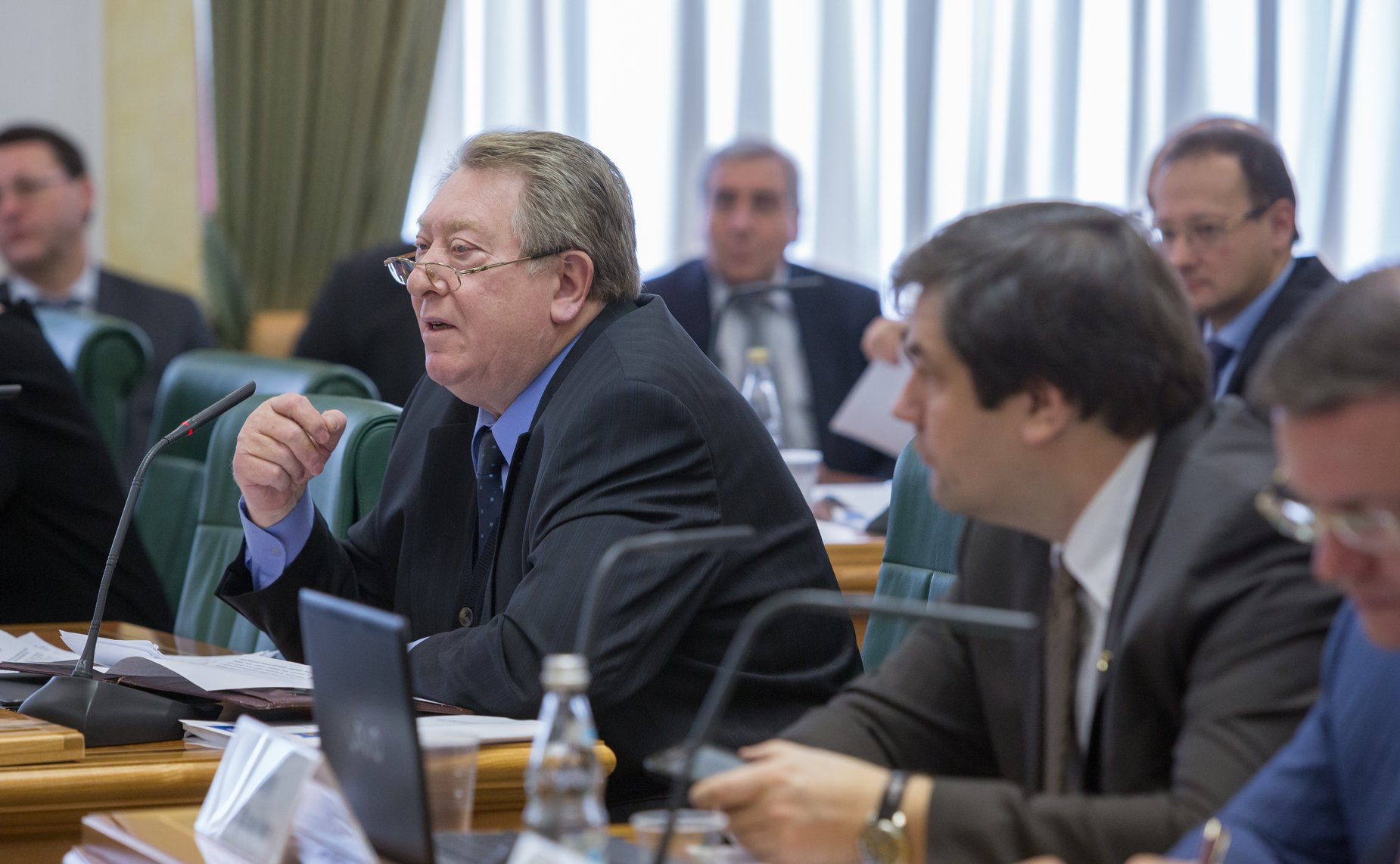 Н. Пожитков Парламентские слушания на тему «О направлениях дальнейшего реформирования почтовой связи Российской Федерации: законодательный аспект»