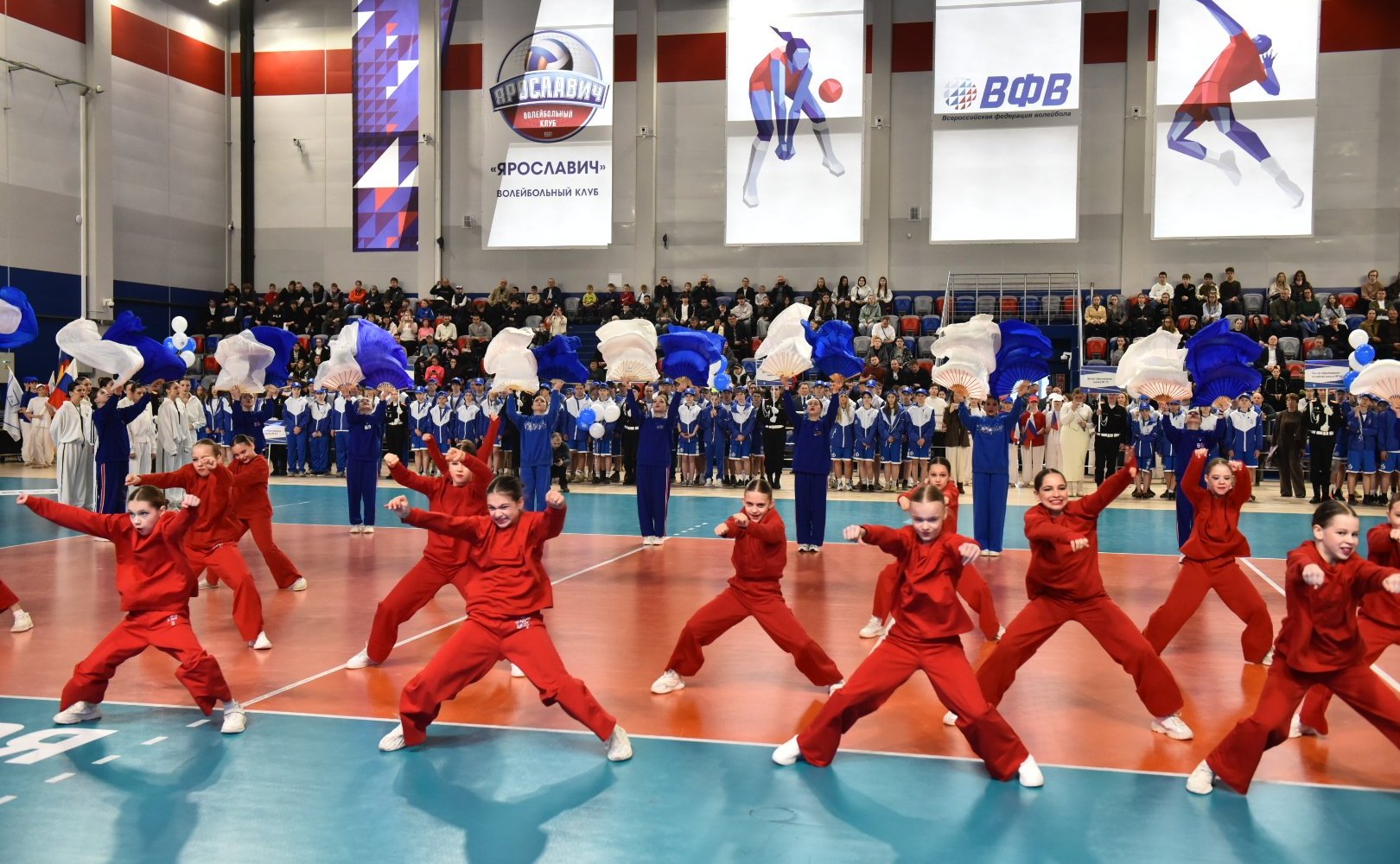 В волейбольном центре Ярославля состоялся весенний спортивный фестиваль «Юный динамовец»