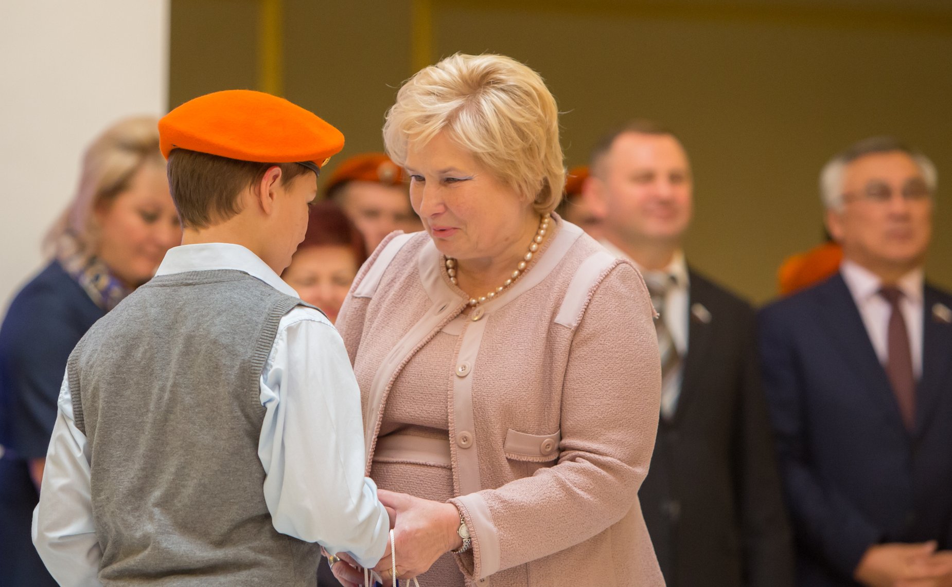 Награждение детей и подростков, совершивших героические поступки по спасению человеческой жизни в 2014 году