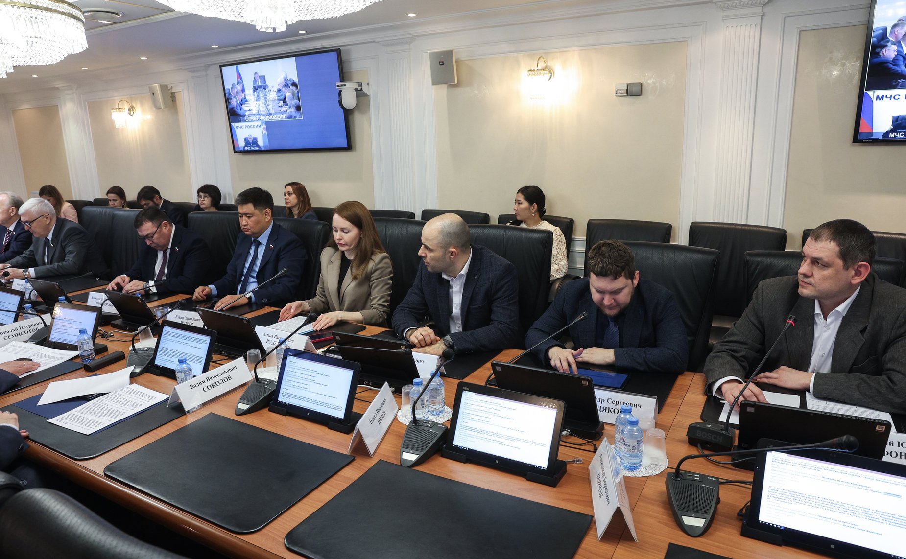 Заседание Комитета Совета Федерации по Регламенту и организации парламентской деятельности