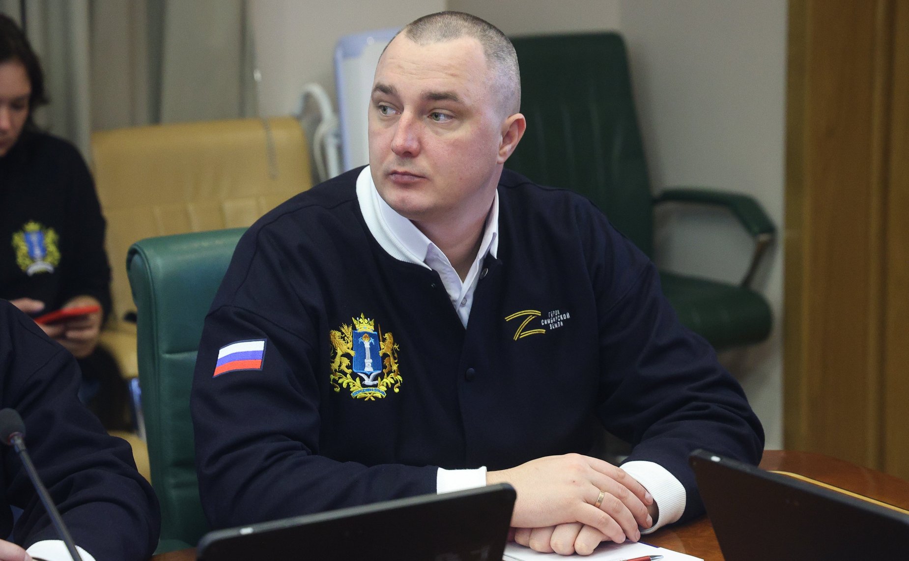 Встреча сенаторов Сергея Рябухина и Алексея Кондратьева с участниками программы «Герои Симбирской земли»