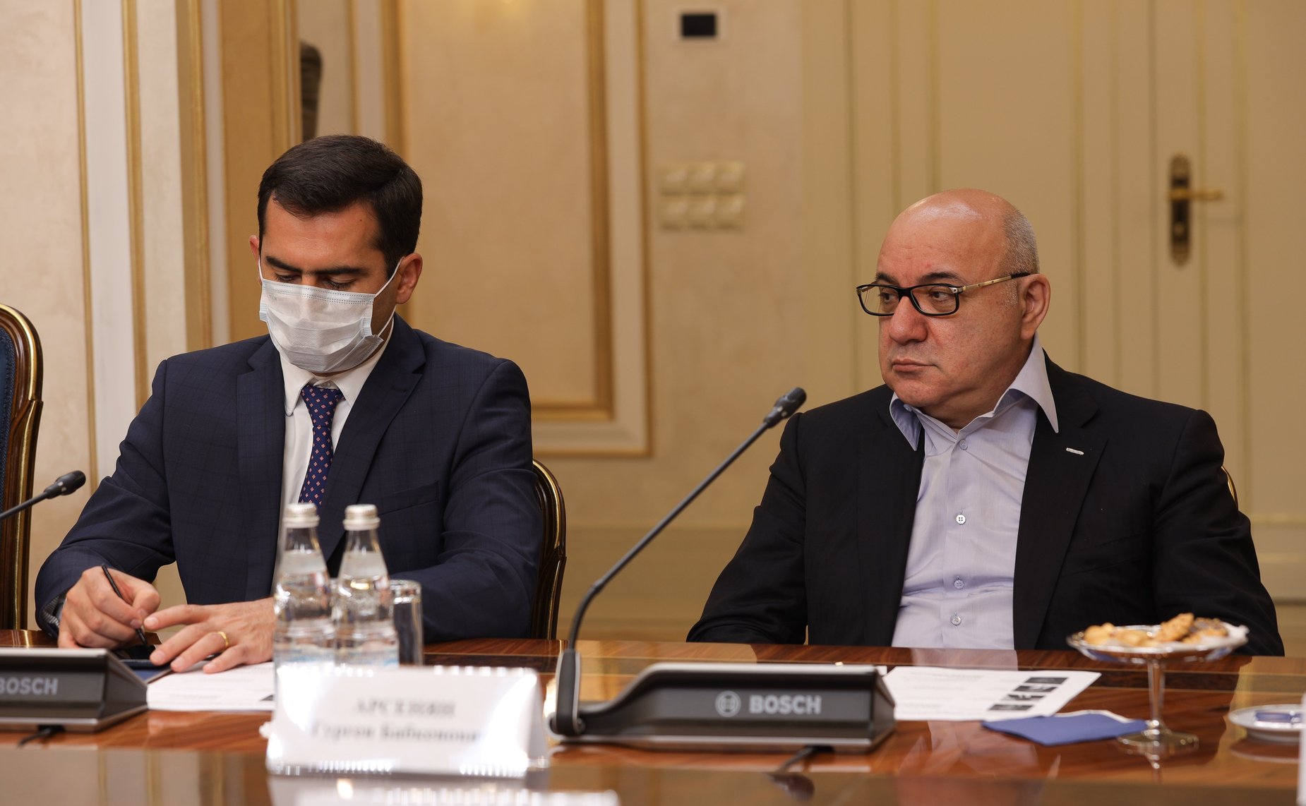 Встреча Председателя СФ Валентины Матвиенко с Председателем Национального Собрания Республики Армения Аленом Симоняном