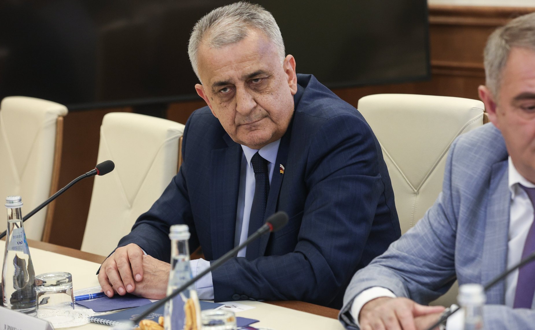 Заседание Комиссии по сотрудничеству Совета Федерации и Парламента Республики Южная Осетия