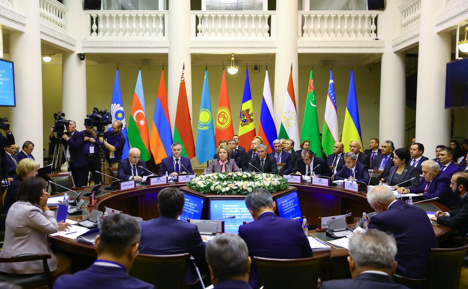 21 ноября 2019 года. Заседание Совета МПА СНГ