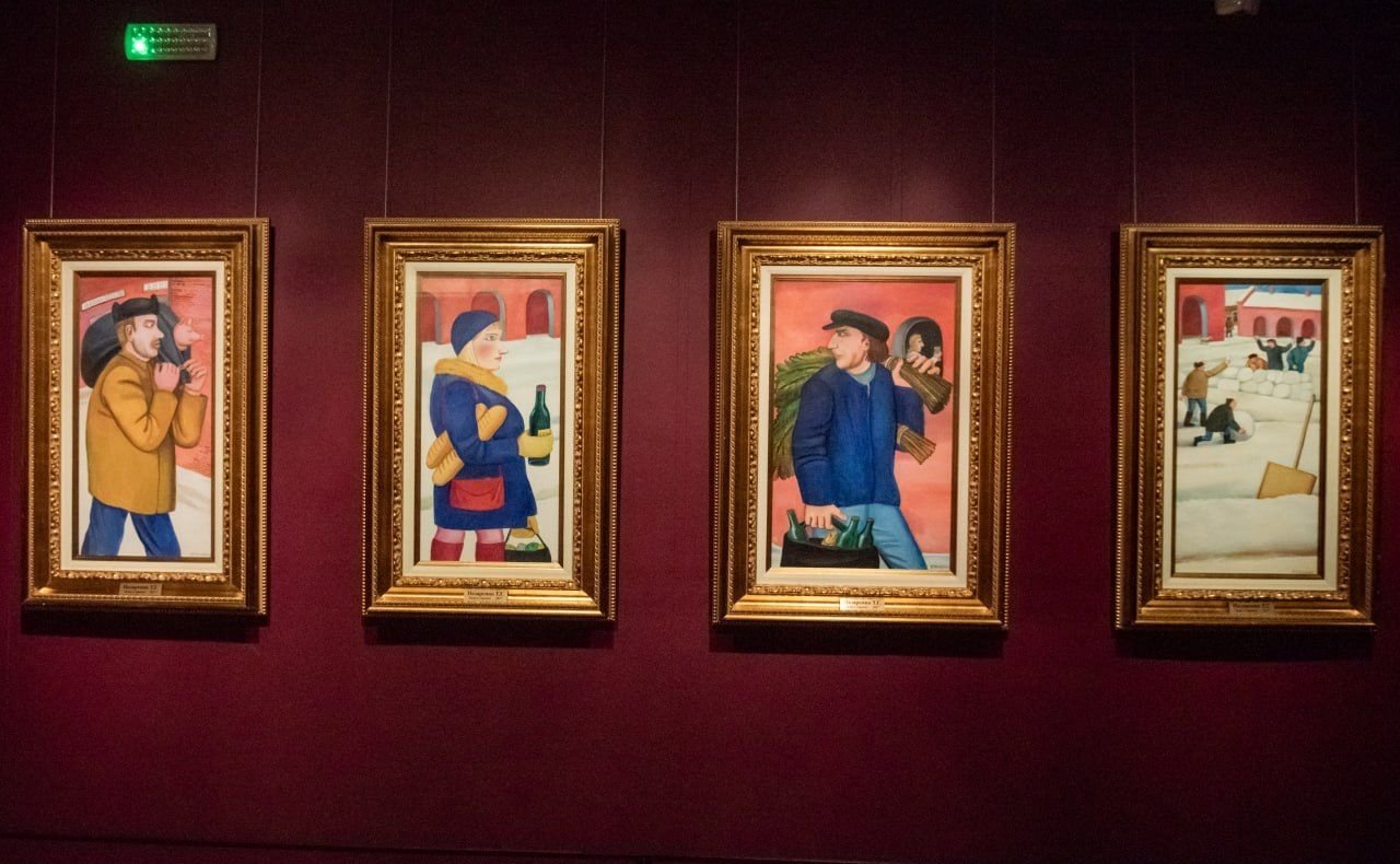 Екатерина Алтабаева приняла участие в открытии выставки «Калибровка 2.0. БАМ!» в Российской галерее искусств