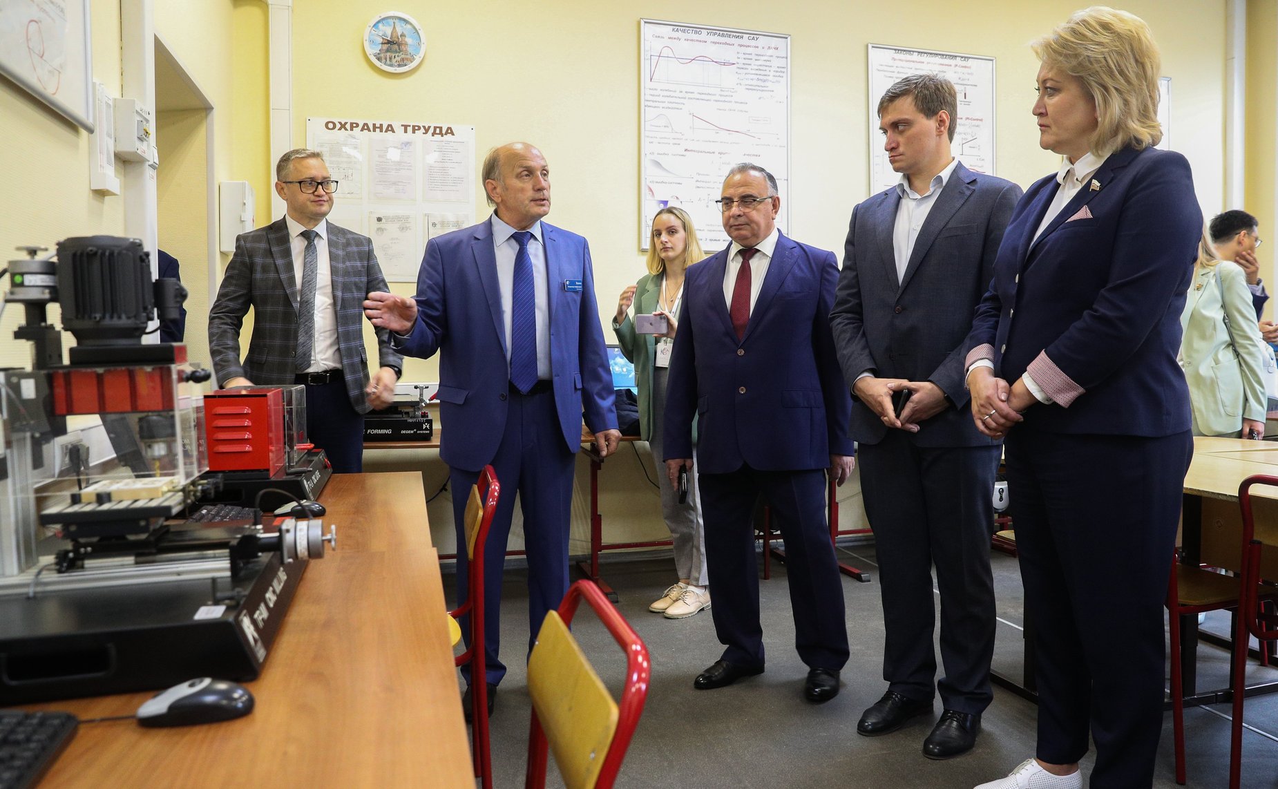 Лилия Гумерова встретилась со студентами и преподавателями Московского колледжа связи № 54 имени П.М. Вострухина