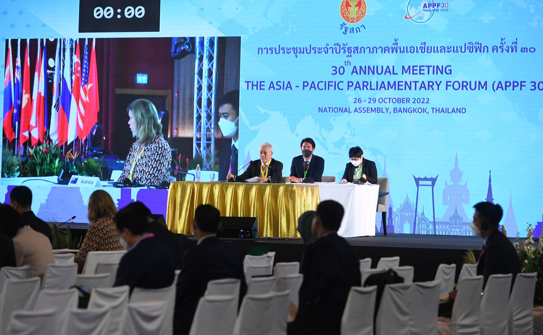 Делегация Федерального Собрания Российской Федерациив приняла участие в пленарном заседании 30-й сессии АТПФ