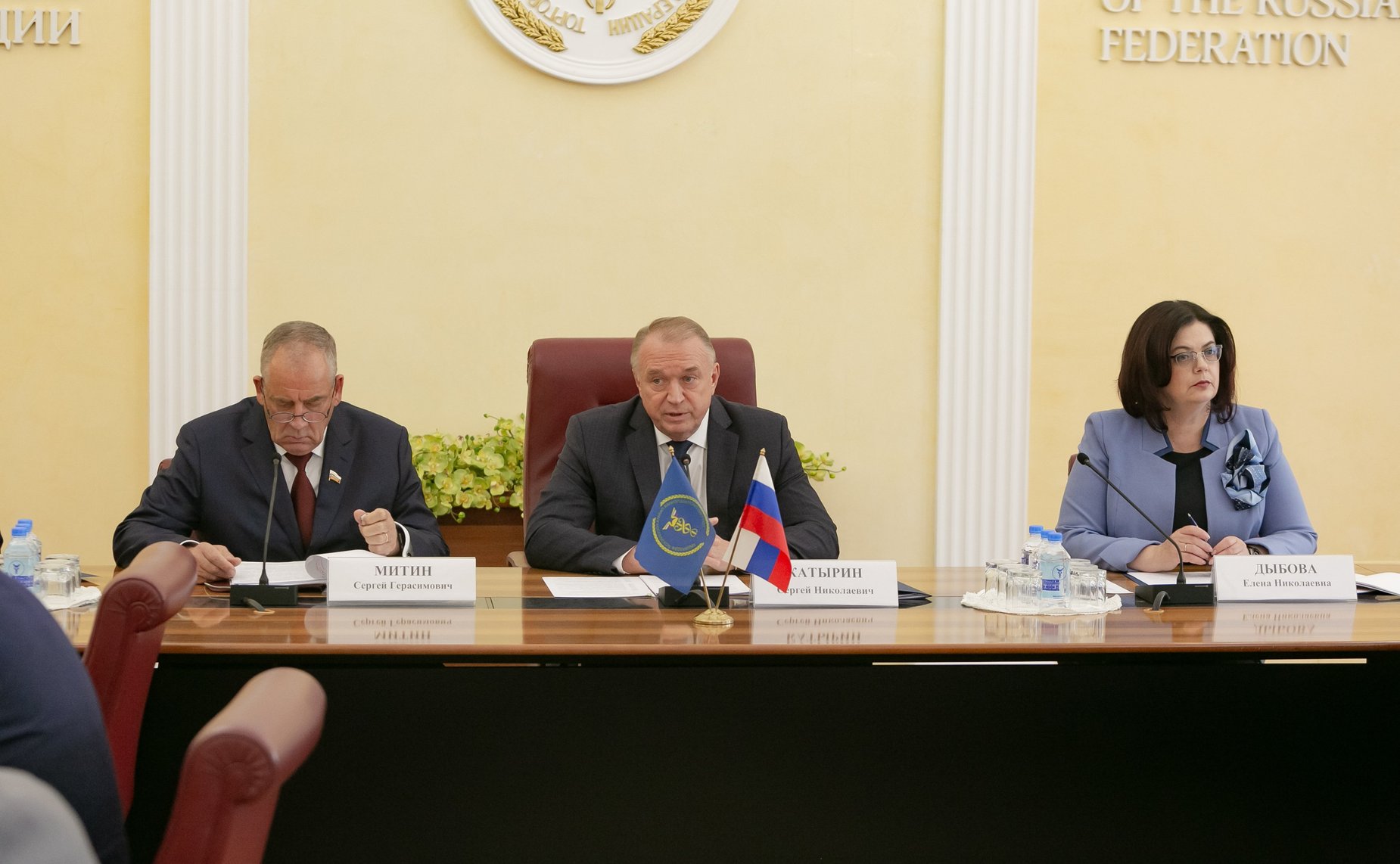 Сергей Митин принял участие в круглом столе Торгово-промышленной палаты РФ «Проблемы, связанные с перемещением крупногабаритной сельхозтехники по автомобильным дорогам общего пользования в период сезонно-полевых работ»