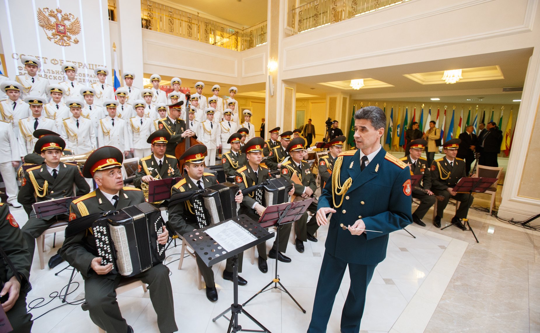 Торжественная встреча руководства Федерального Собрания с ветеранами Великой Отечественной войны