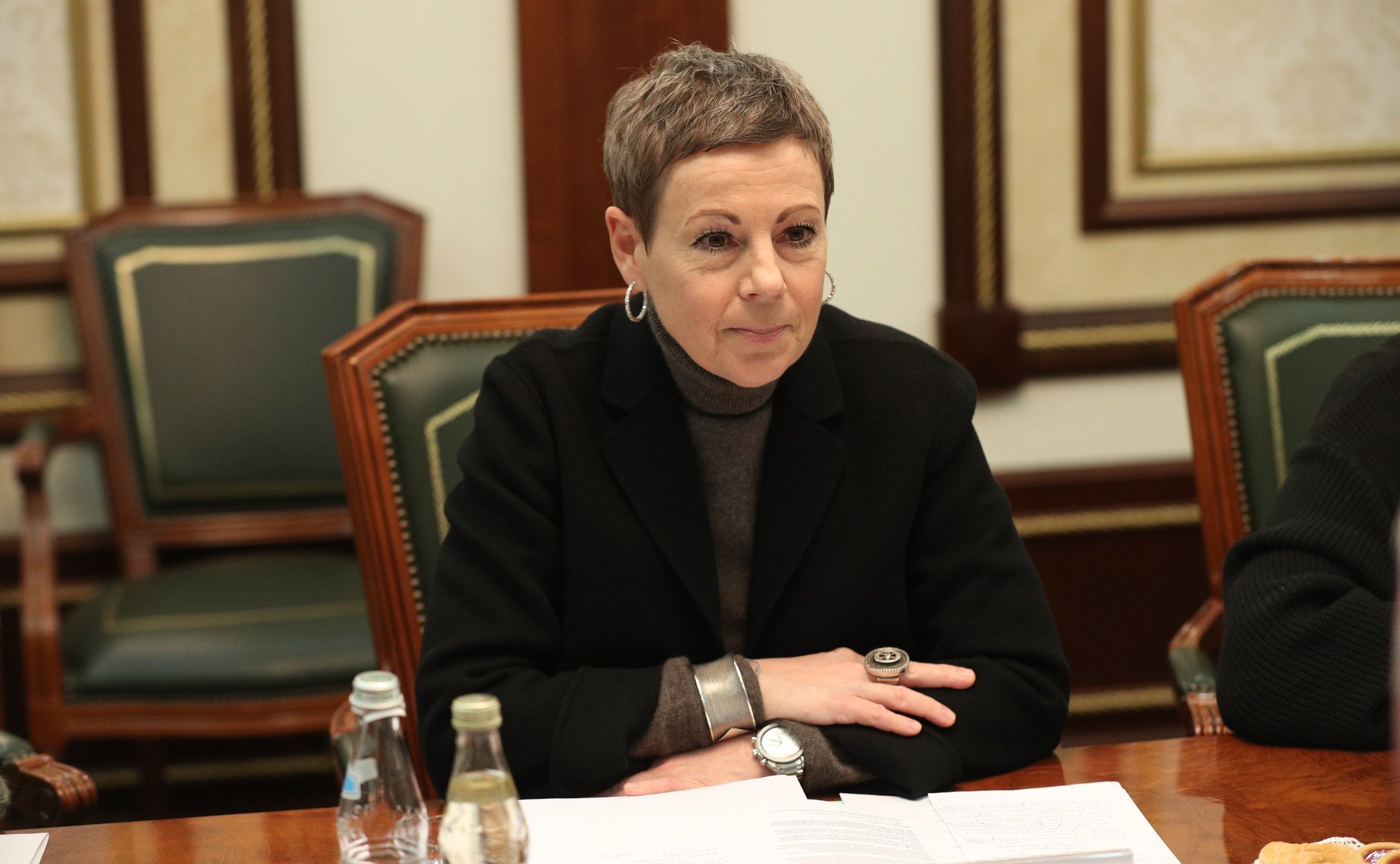 Григорий Карасин провел встречу с Чрезвычайным и Полномочным Послом Швейцарской Конфедерации в РФ Кристиной Марти Ланг