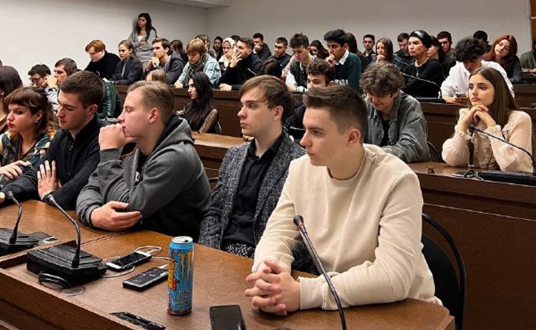 Встреча Александра Башкина со студентами и аспирантами Российского университета дружбы народов