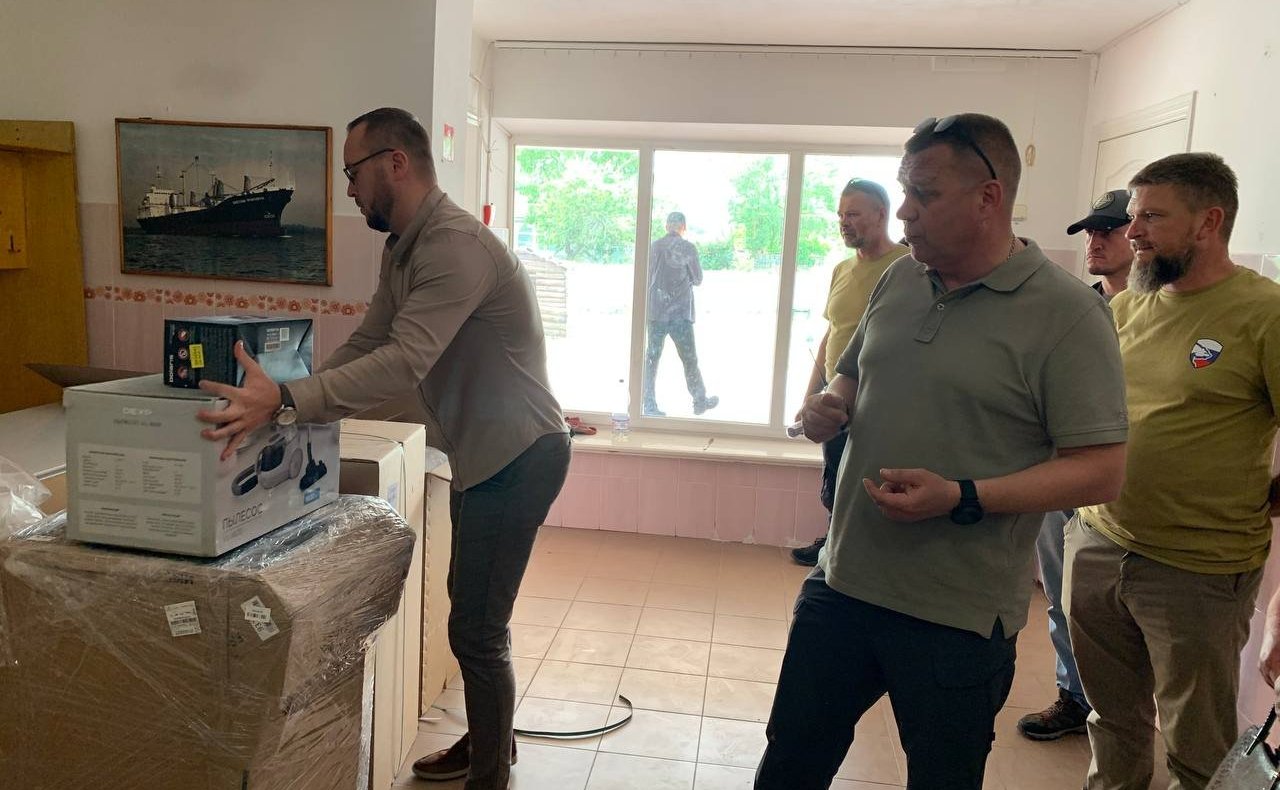 Игорь Кастюкевич помог оснастить детский социальный центр в Новокиевке Херсонской области