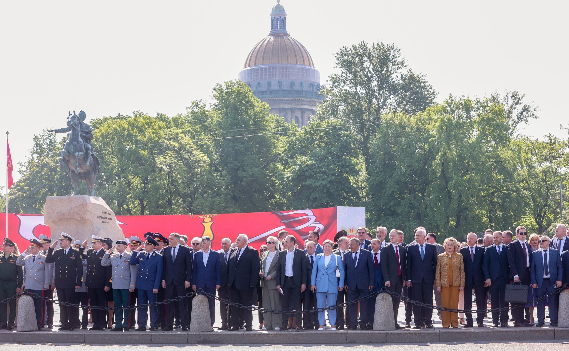 Валентина Матвиенко приняла участие в мероприятиях, посвященных Дню Санкт-Петербурга
