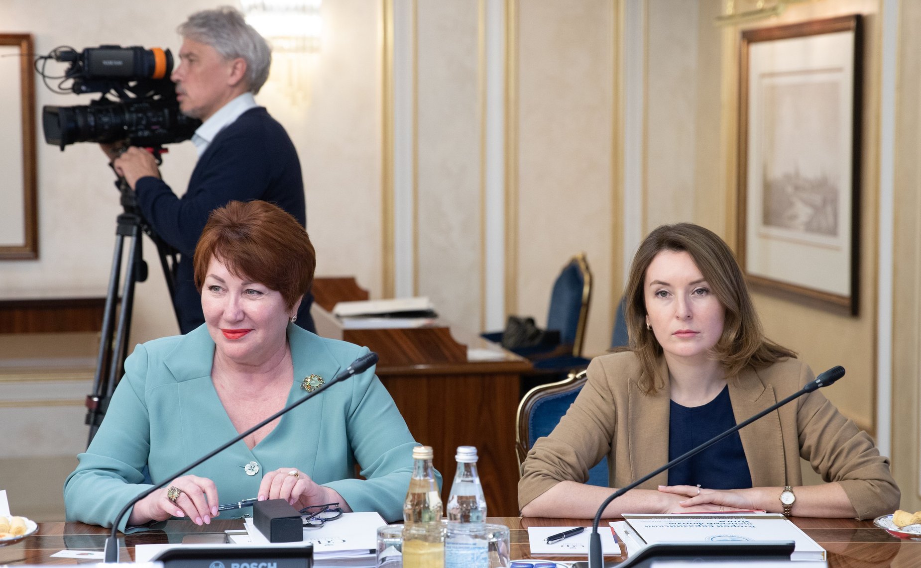 Встреча членов Совета Евразийского женского форума с делегацией Организации Объединенных Наций