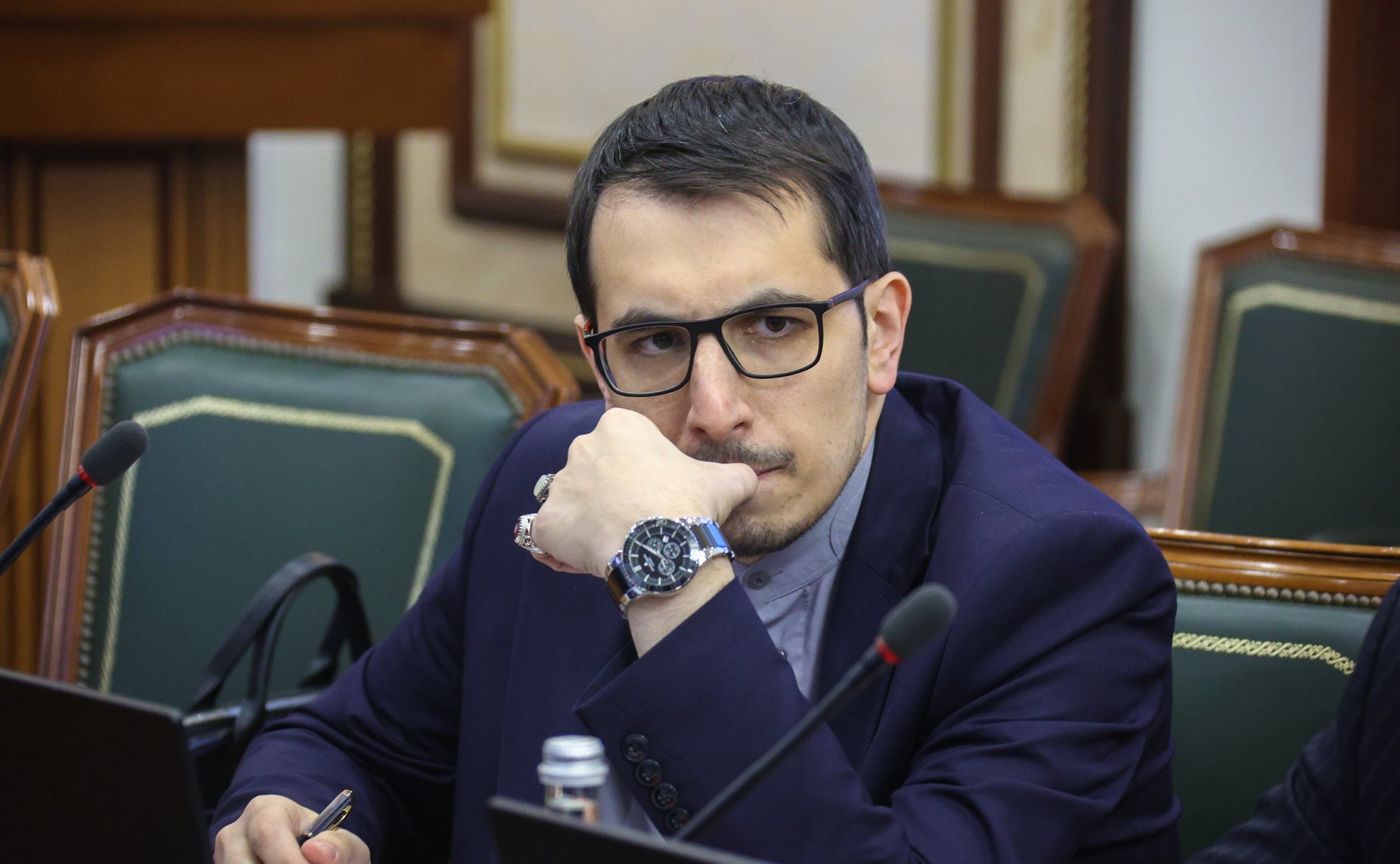 Встреча сенаторов РФ с председателем Комиссии по национальной безопасности и внешней политике Меджлиса Исламского Совета Исламской Республики Иран