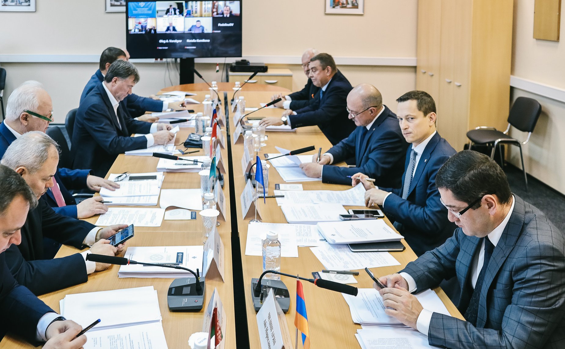 Заседание Постоянной комиссии ПА ОДКБ по социально-экономическим и правовым вопросам